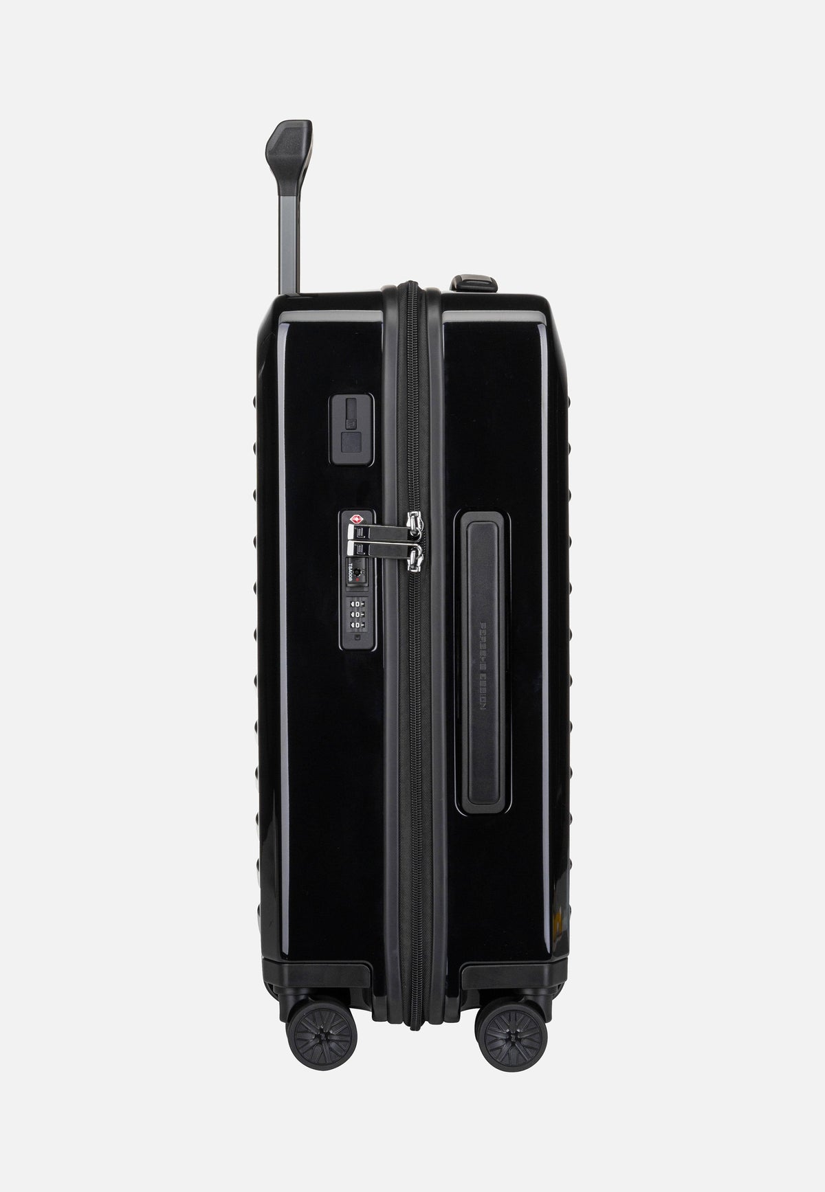 Porsche Design Roadster 4W Trolley S Shiny Black Koffer