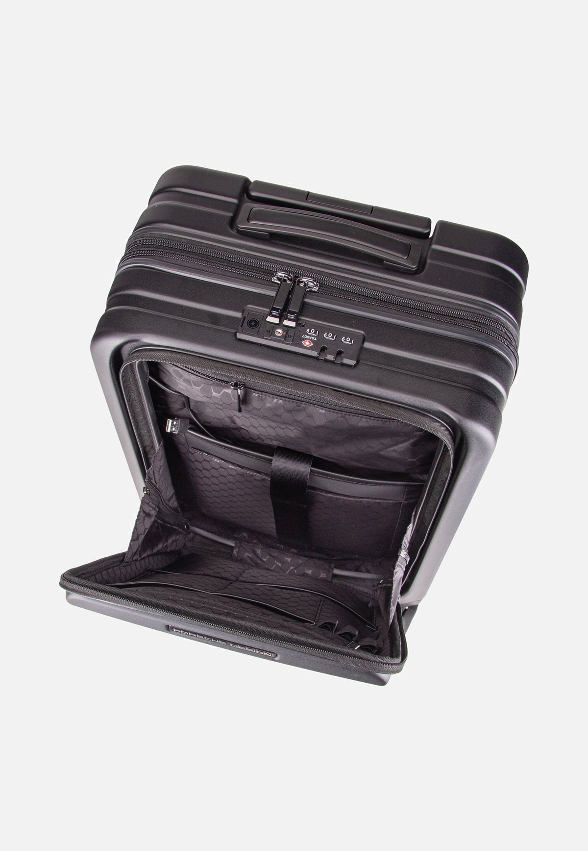 Porsche Design Roadster HC Trolley S Bus. Black Matt Koffer