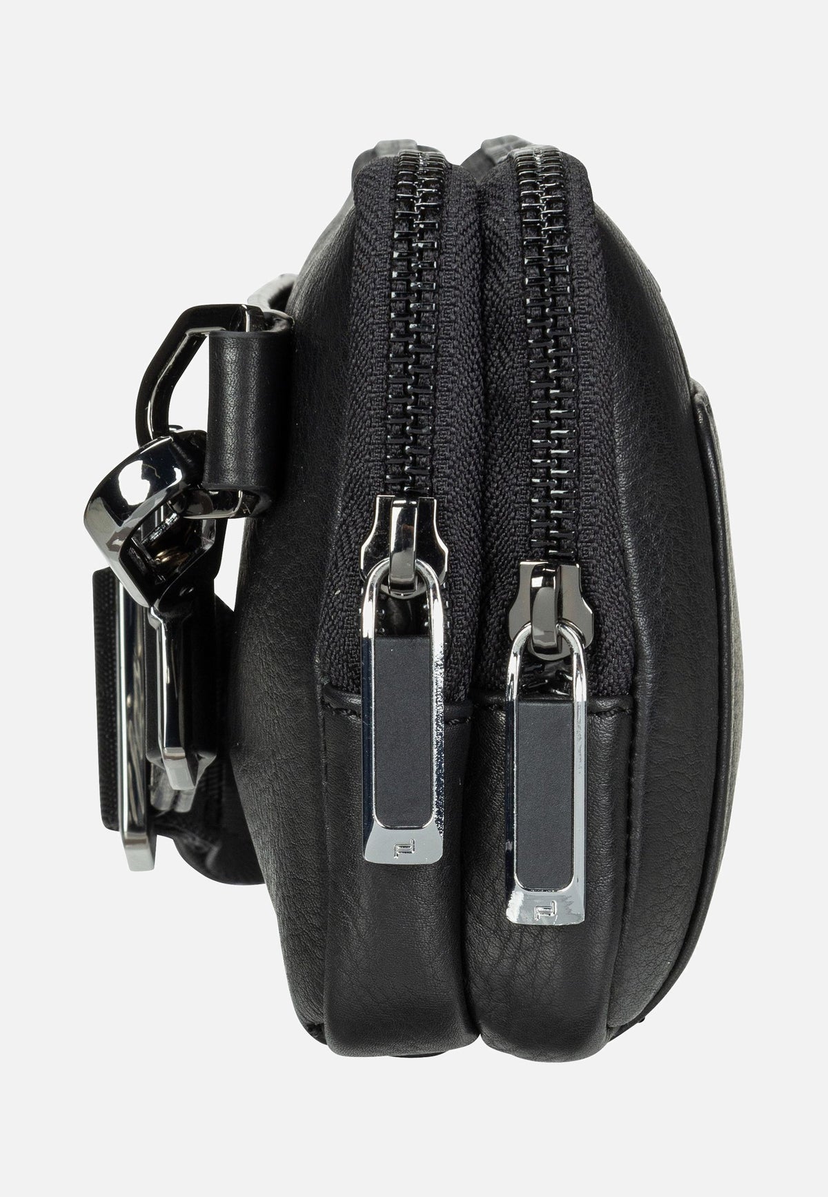 Porsche Design Roadster Leather Travel Pouch Black Sling Bag