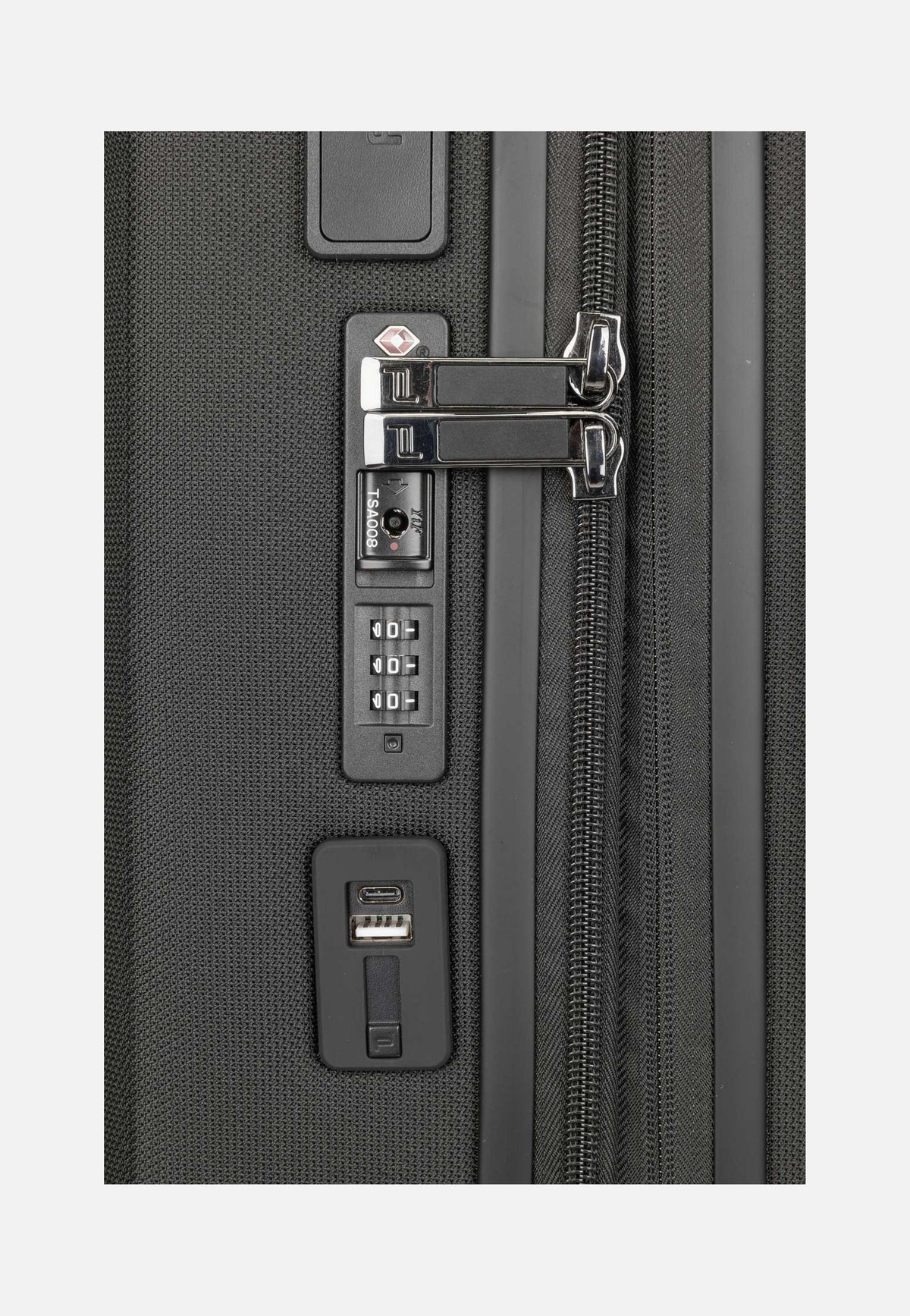 Porsche Design Roadster Nylon 4W Trolley S Exp Black Koffer