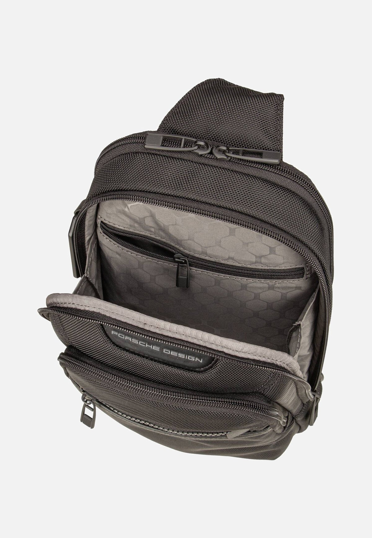 Porsche Design Roadster Nylon Evo S Black Sling Bag