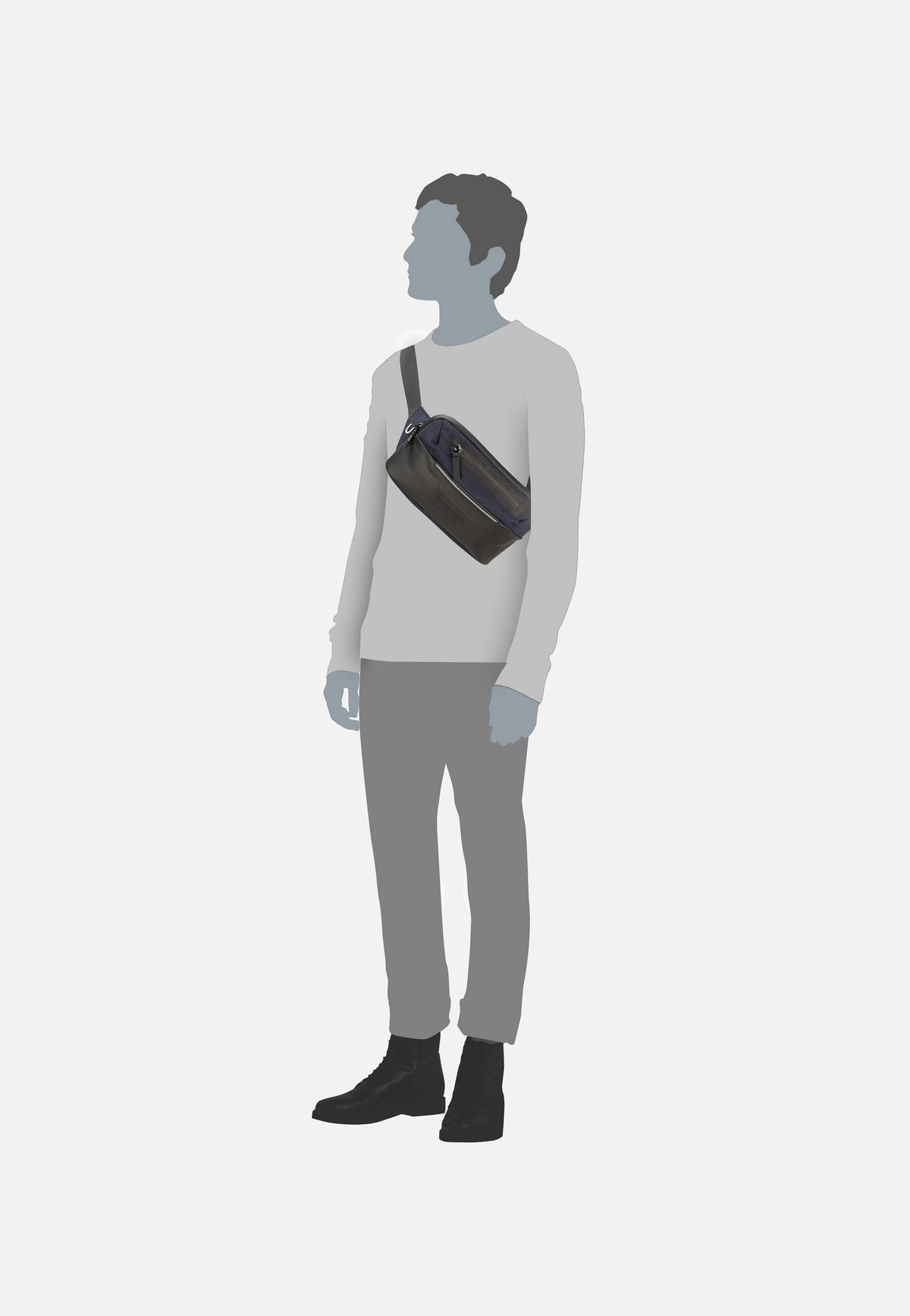 Porsche Design Urban Eco Beltbag 1515 Dark Blue Bauchtasche