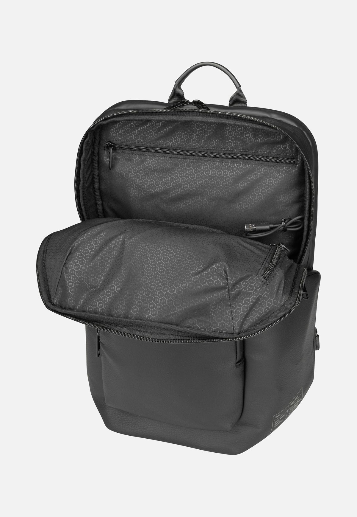 Porsche Design Urban Eco Leather M2 Black Rucksack