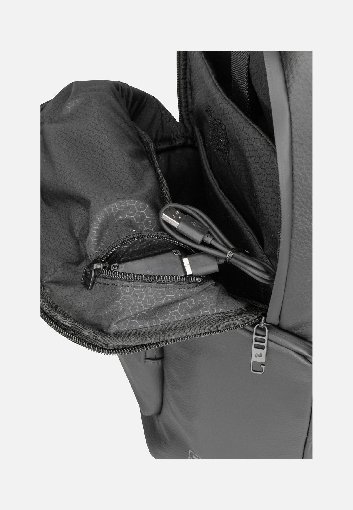 Porsche Design Urban Eco Leather S Black Rucksack