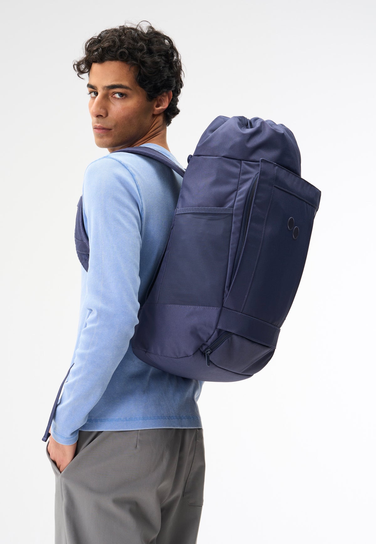 pinqponq Blok Medium Future Dusk Reiserucksack