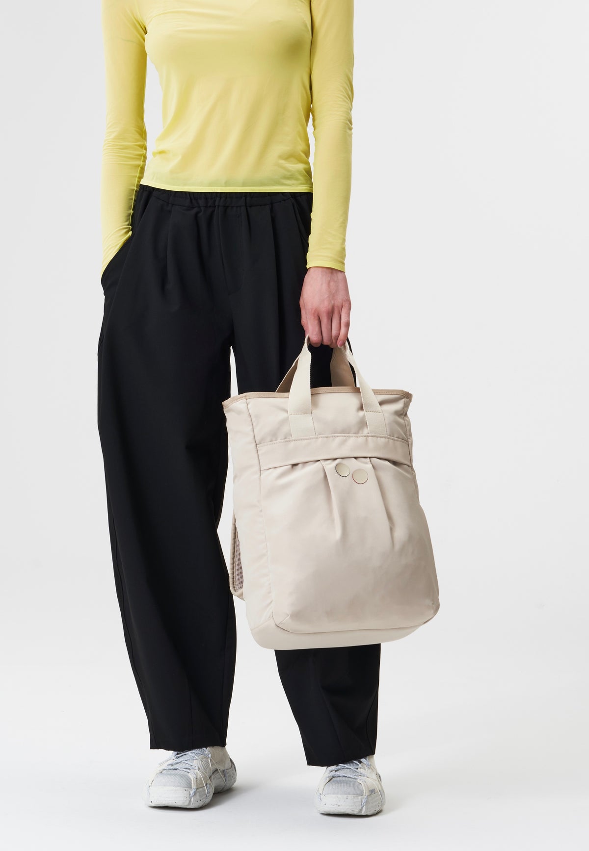 pinqponq Komo Cliff Beige Rucksack