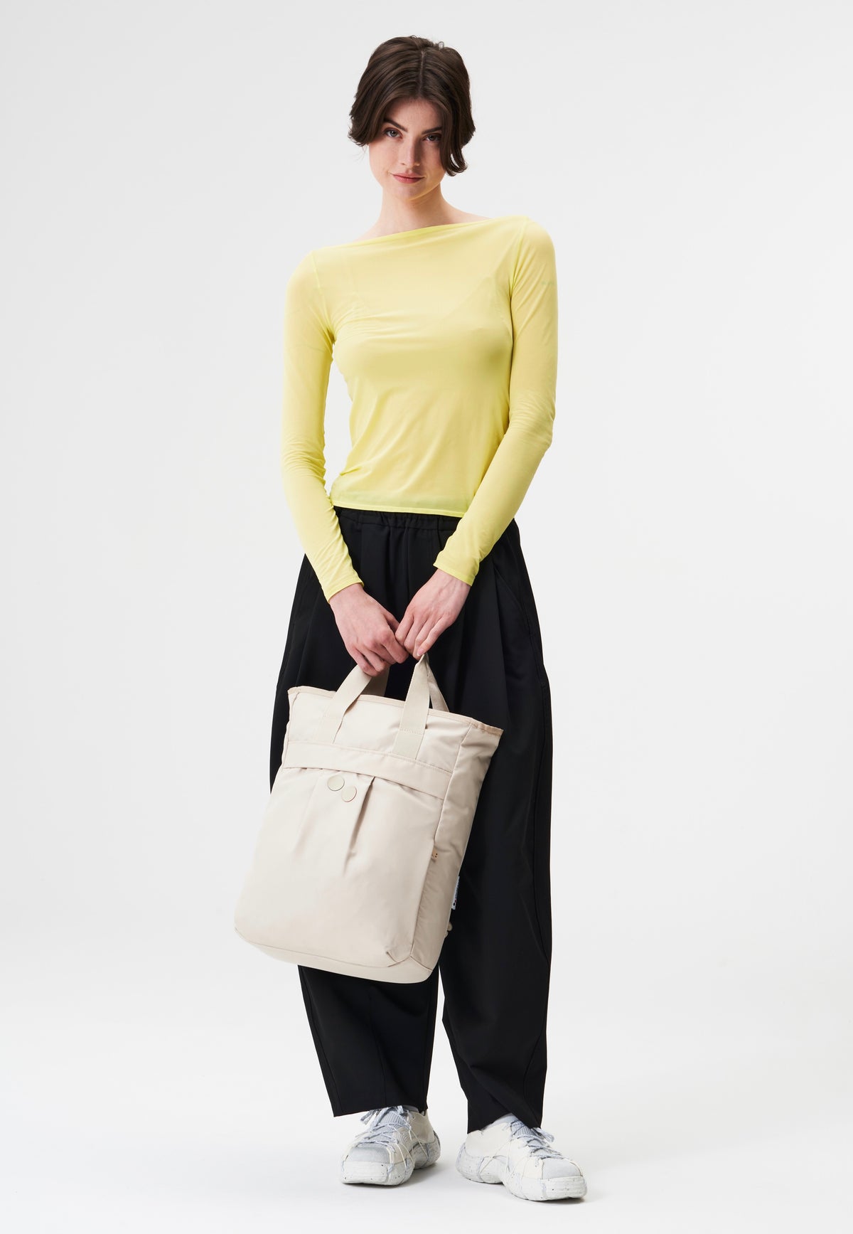 pinqponq Komo Cliff Beige Rucksack