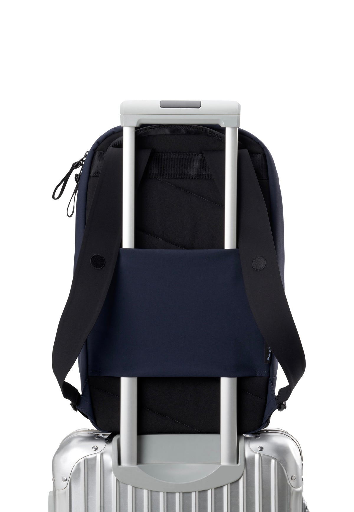 pinqponq Kontor Solid Navy Rucksack