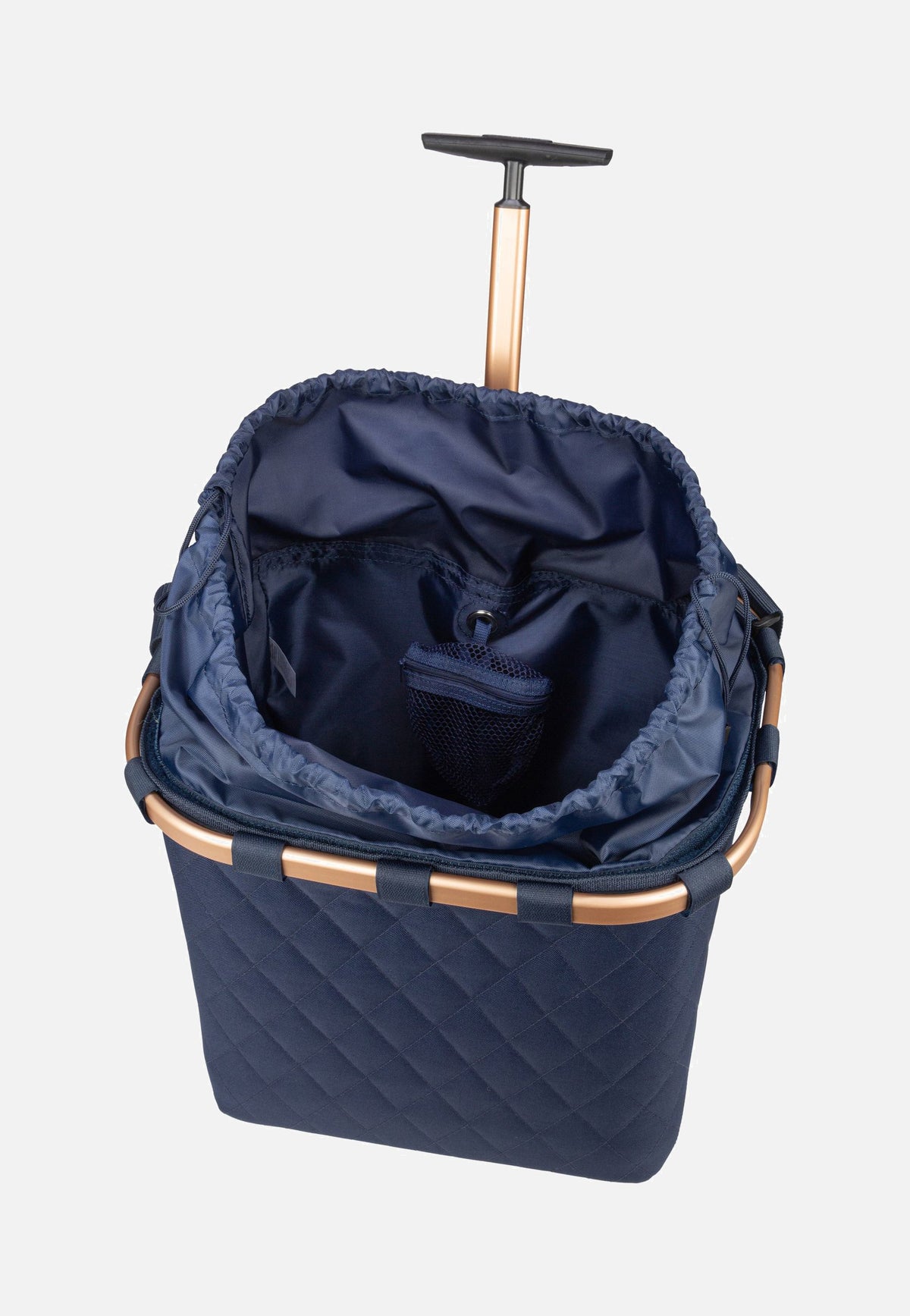 reisenthel Carrycruiser Rhombus Midnight Gold Shopping Trolley