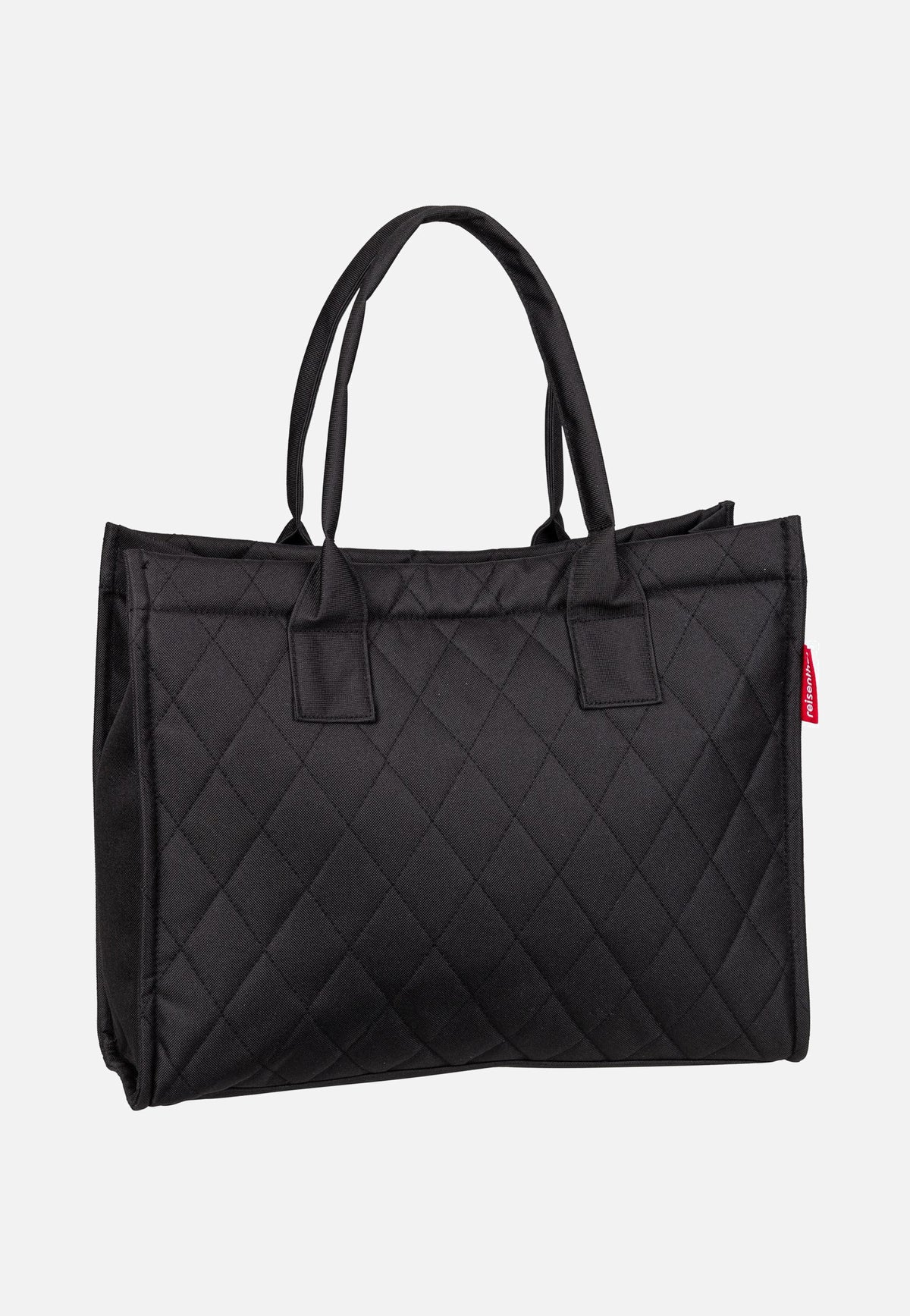 reisenthel Daily Shopper Rhombus Black Tote Bag