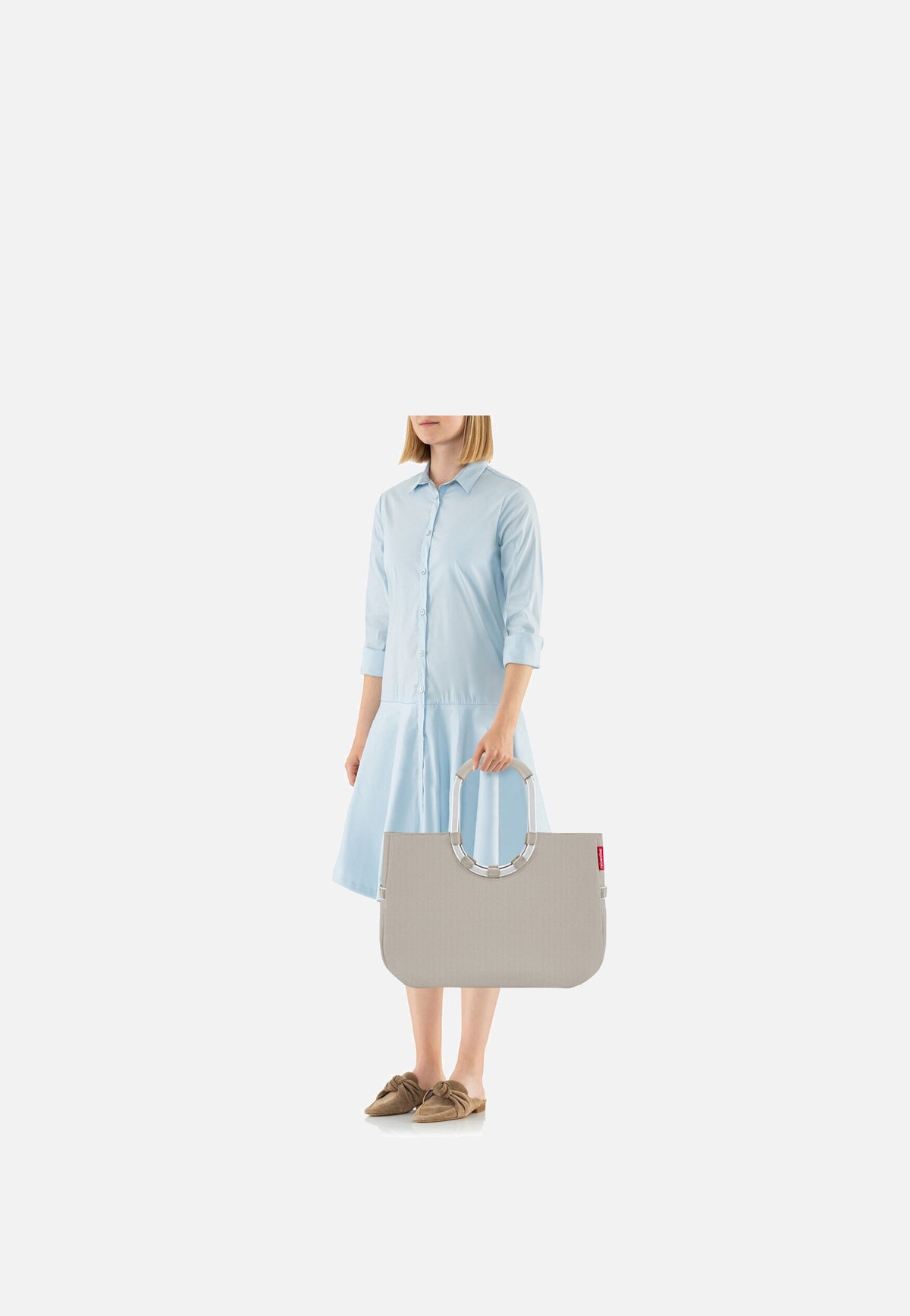 reisenthel Loopshopper L Herringbone Sand Einkaufskorb