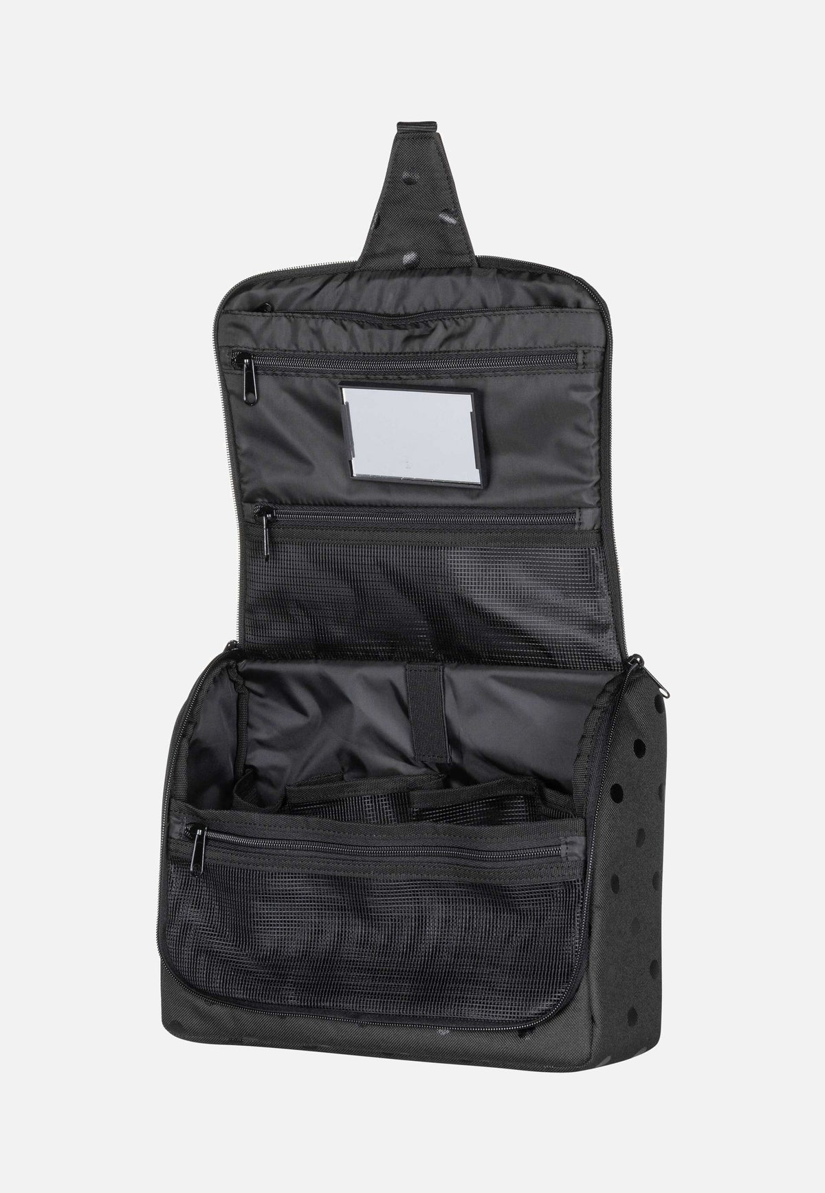 reisenthel Toiletbag XL Glossy Dots Black Kulturbeutel