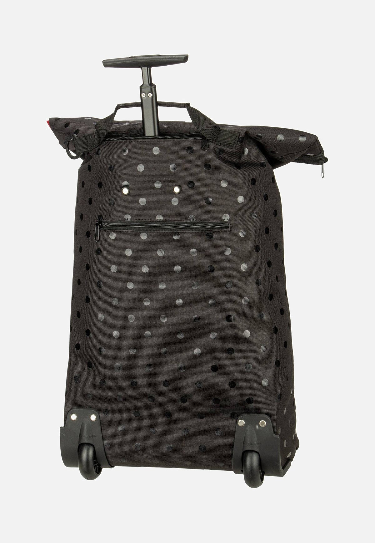 reisenthel Trolley M Glossy Dots Black Shopping Trolley