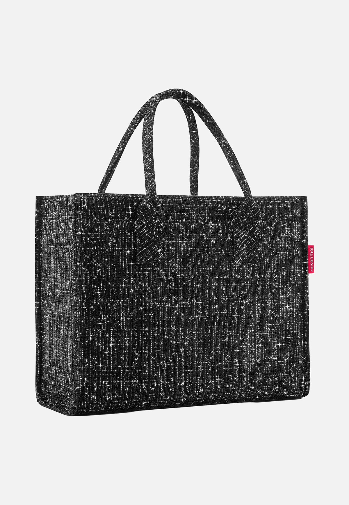 reisenthel Daily Shopper Bouclé Black Tote Bag
