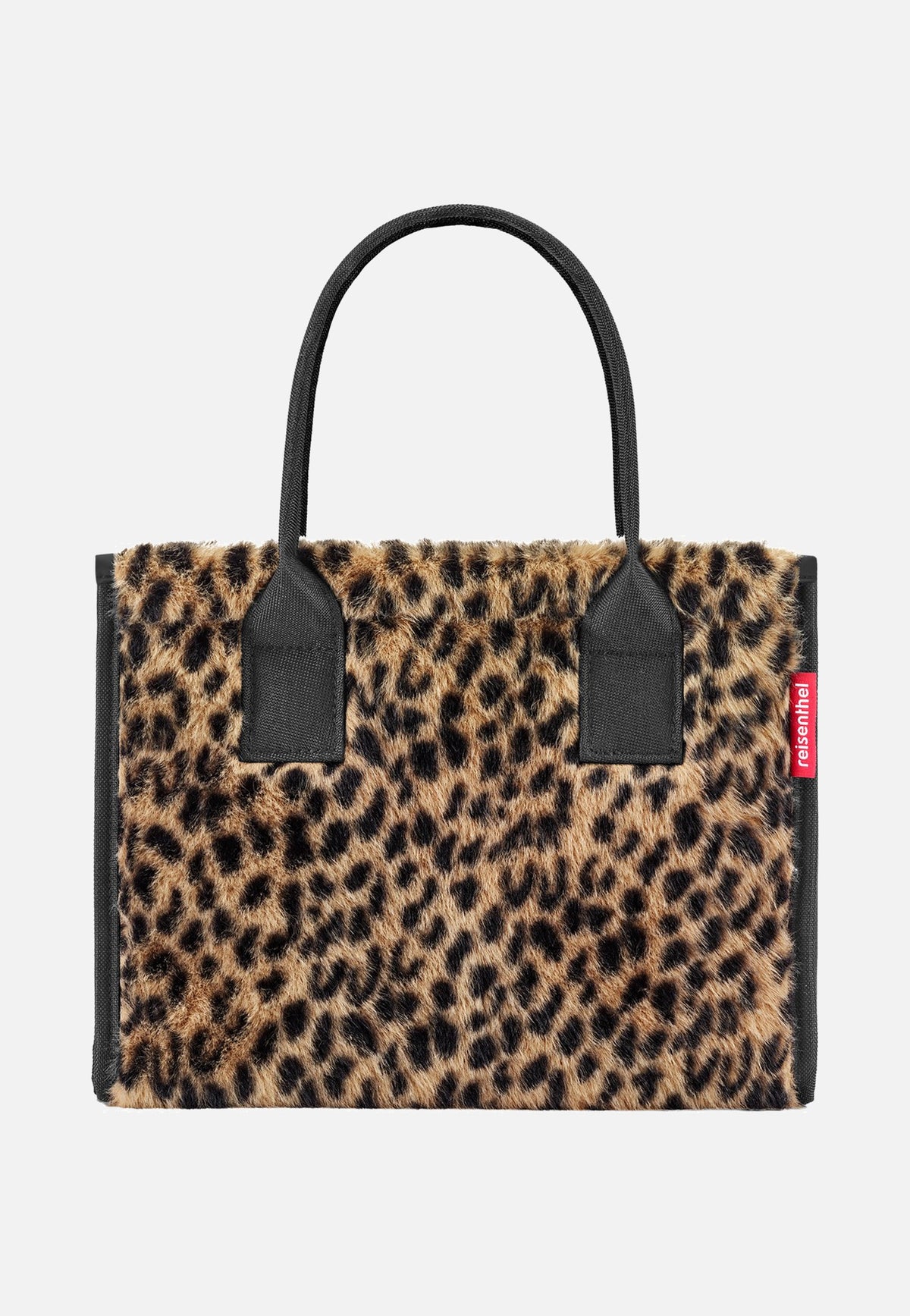 reisenthel Daily Shopper XS Leo Fake Fur Tote Bag
