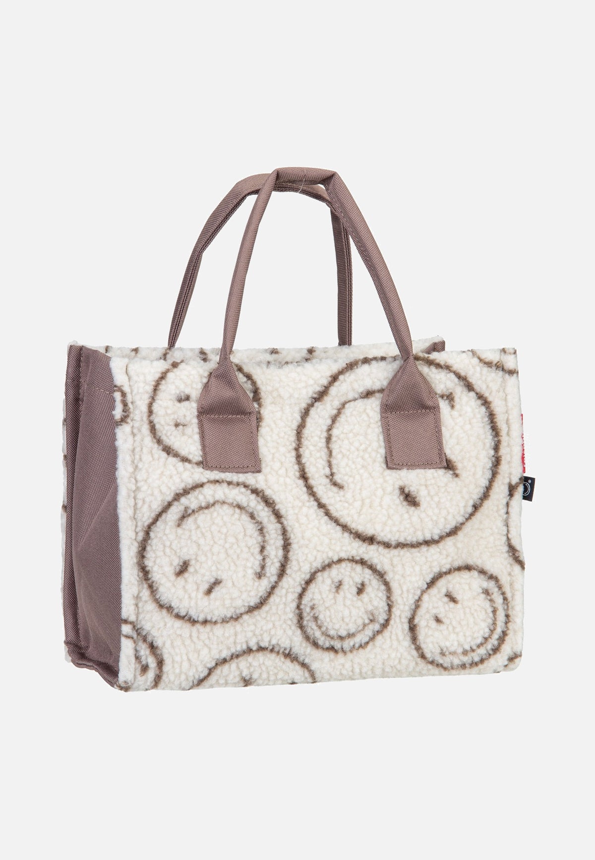 reisenthel Daily Shopper XS Smiley® Teddy Chocolate Tote Bag