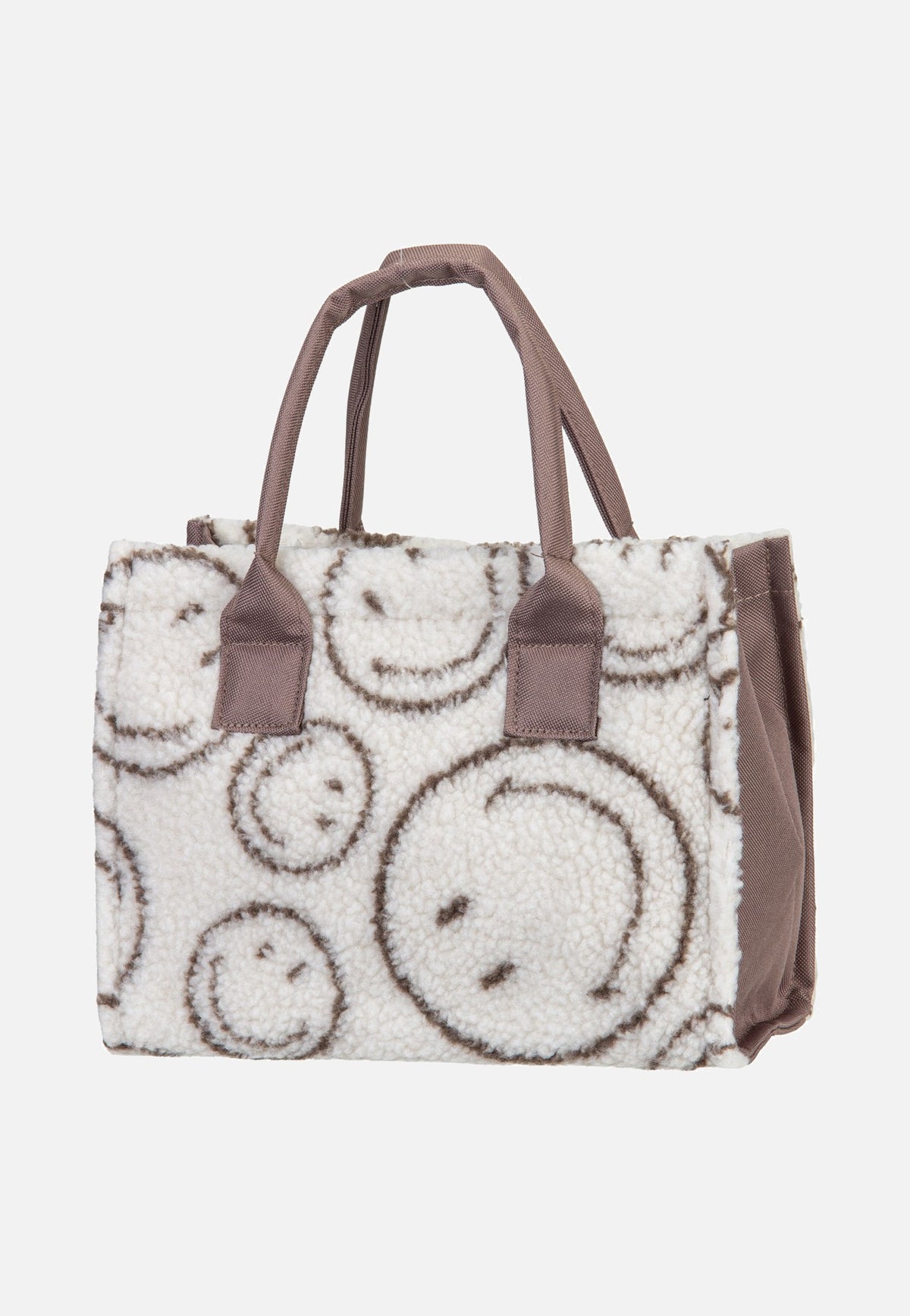 reisenthel Daily Shopper XS Smiley® Teddy Chocolate Tote Bag