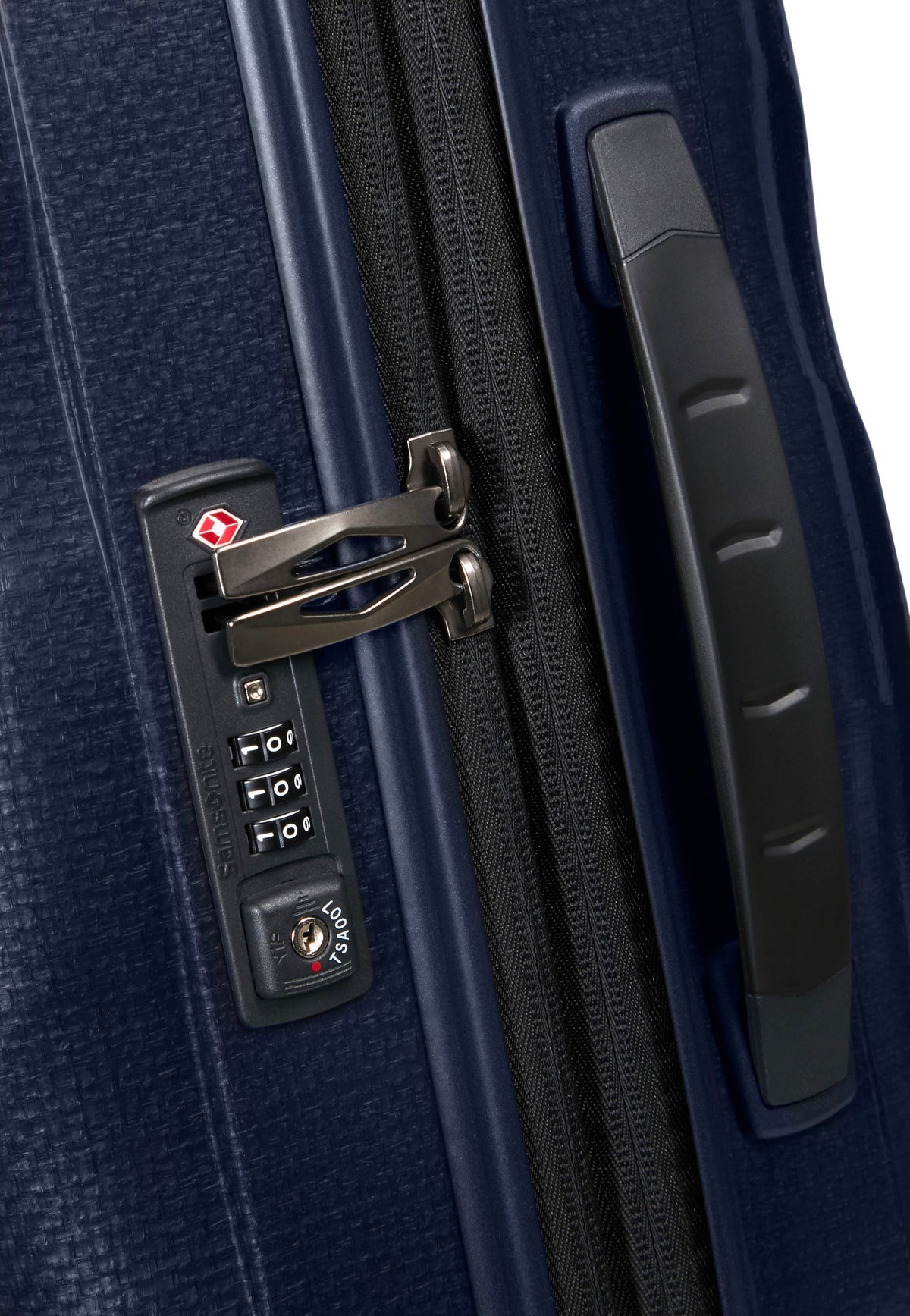 American Tourister Summerride Spinner L Exp TSA Navy Koffer