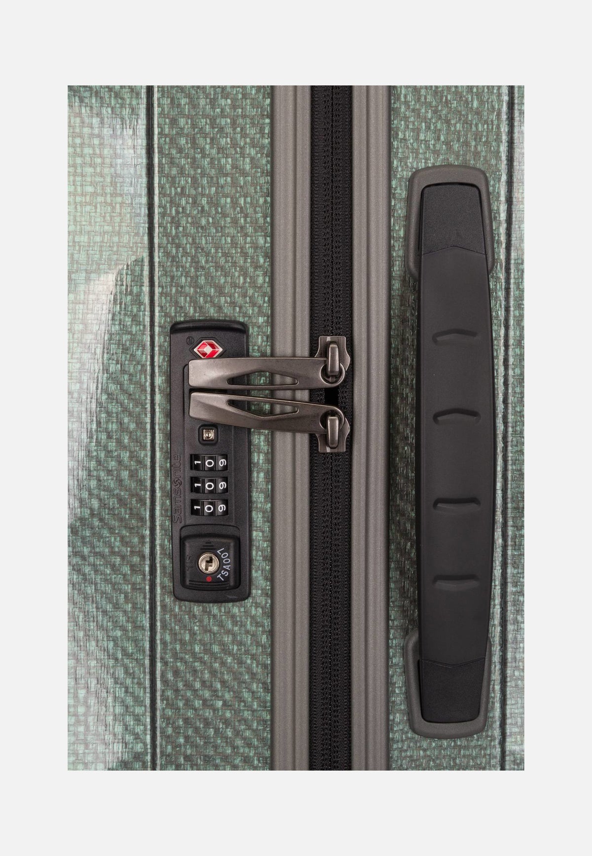Samsonite C-Lite Spinner 69 Metallic Green Koffer