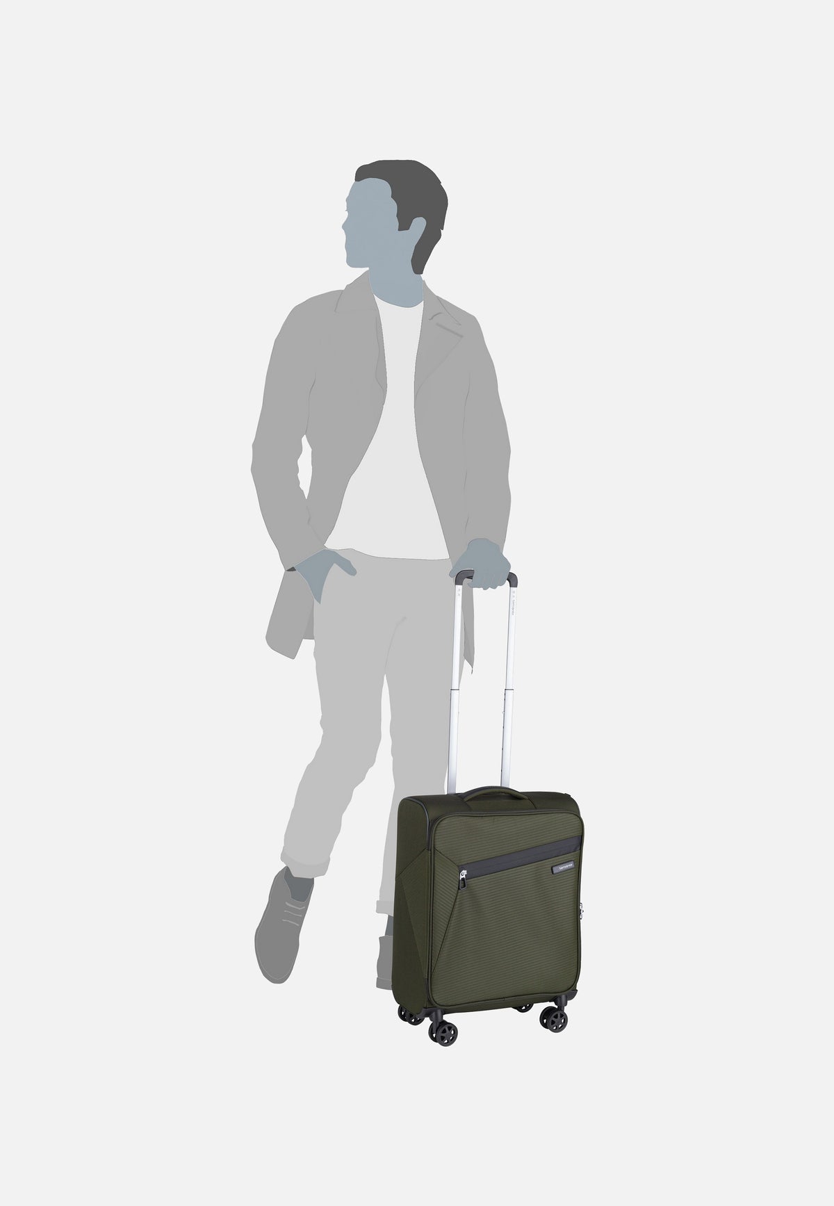 Samsonite Litebeam Spinner 55/20 Climbing Ivy Koffer