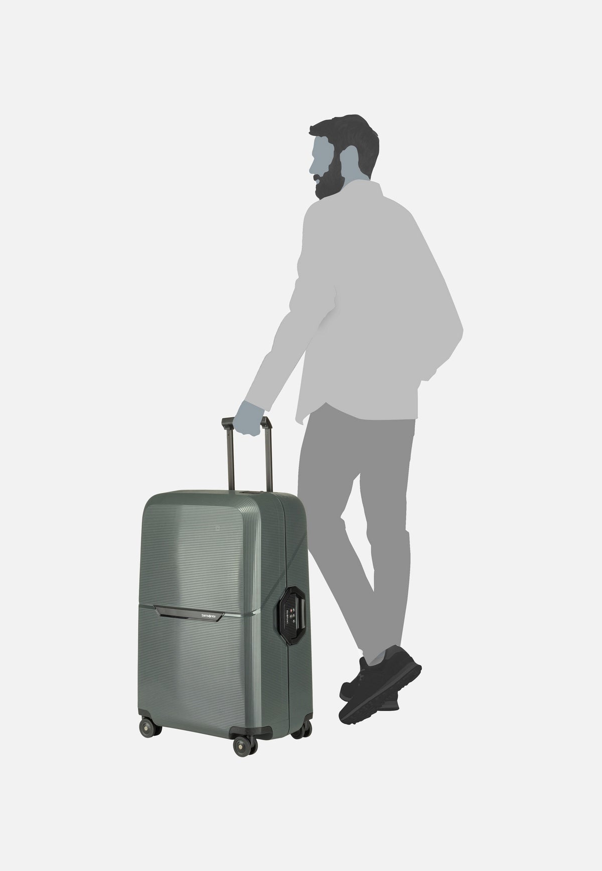 Samsonite Magnum 2 Spinner 75/28 Forest Green Koffer
