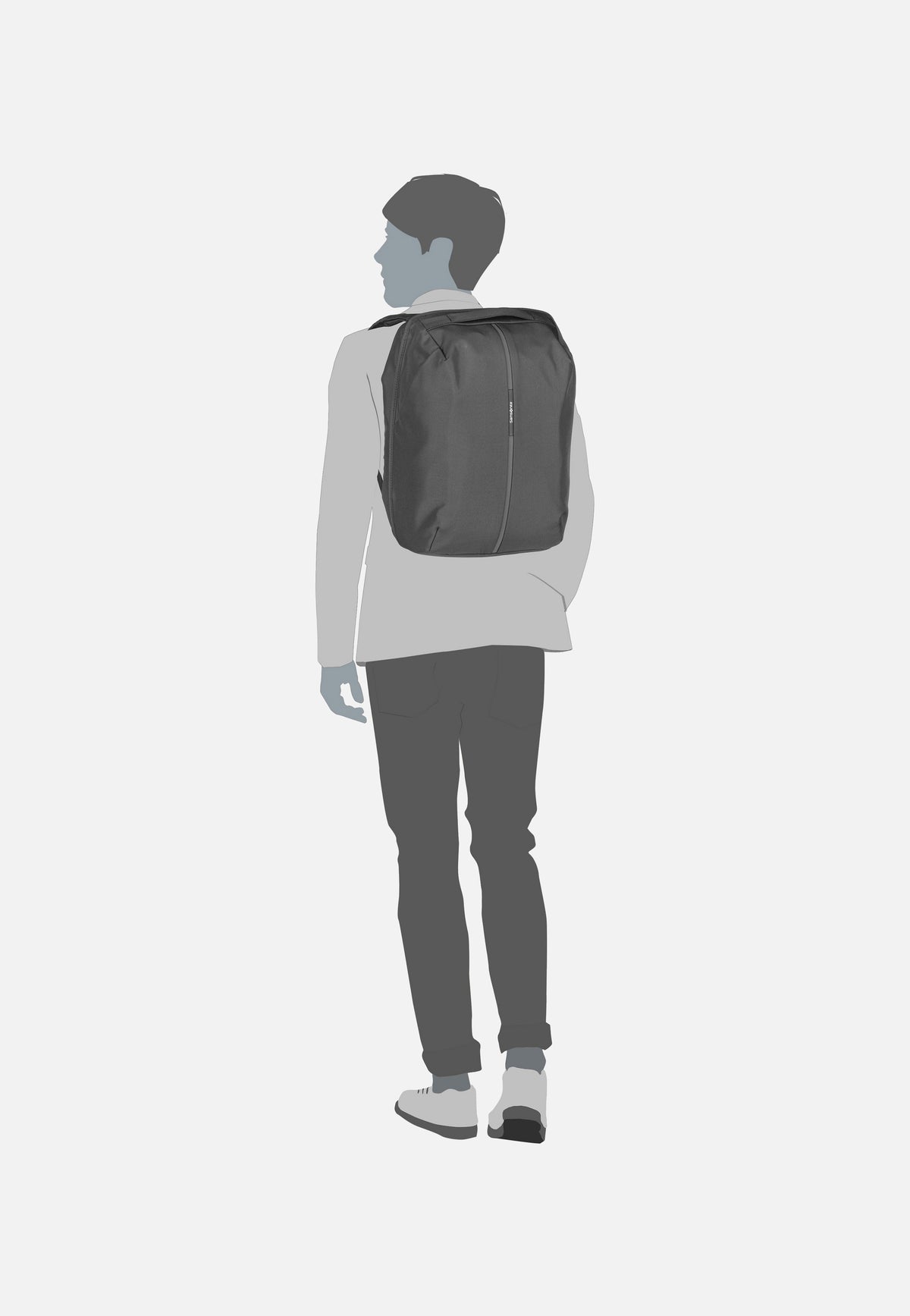 Samsonite Securipak 2.0 17.3'' Black Reiserucksack