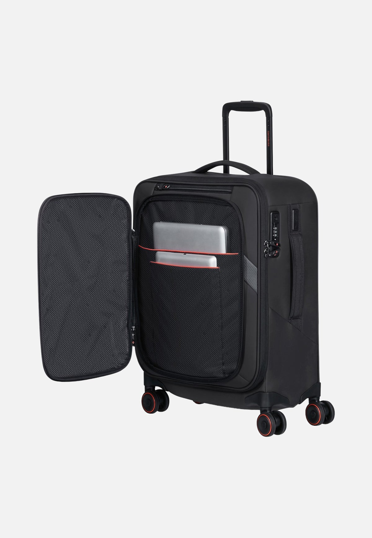Samsonite Glazed Spinner 55/20 Exp Black Koffer