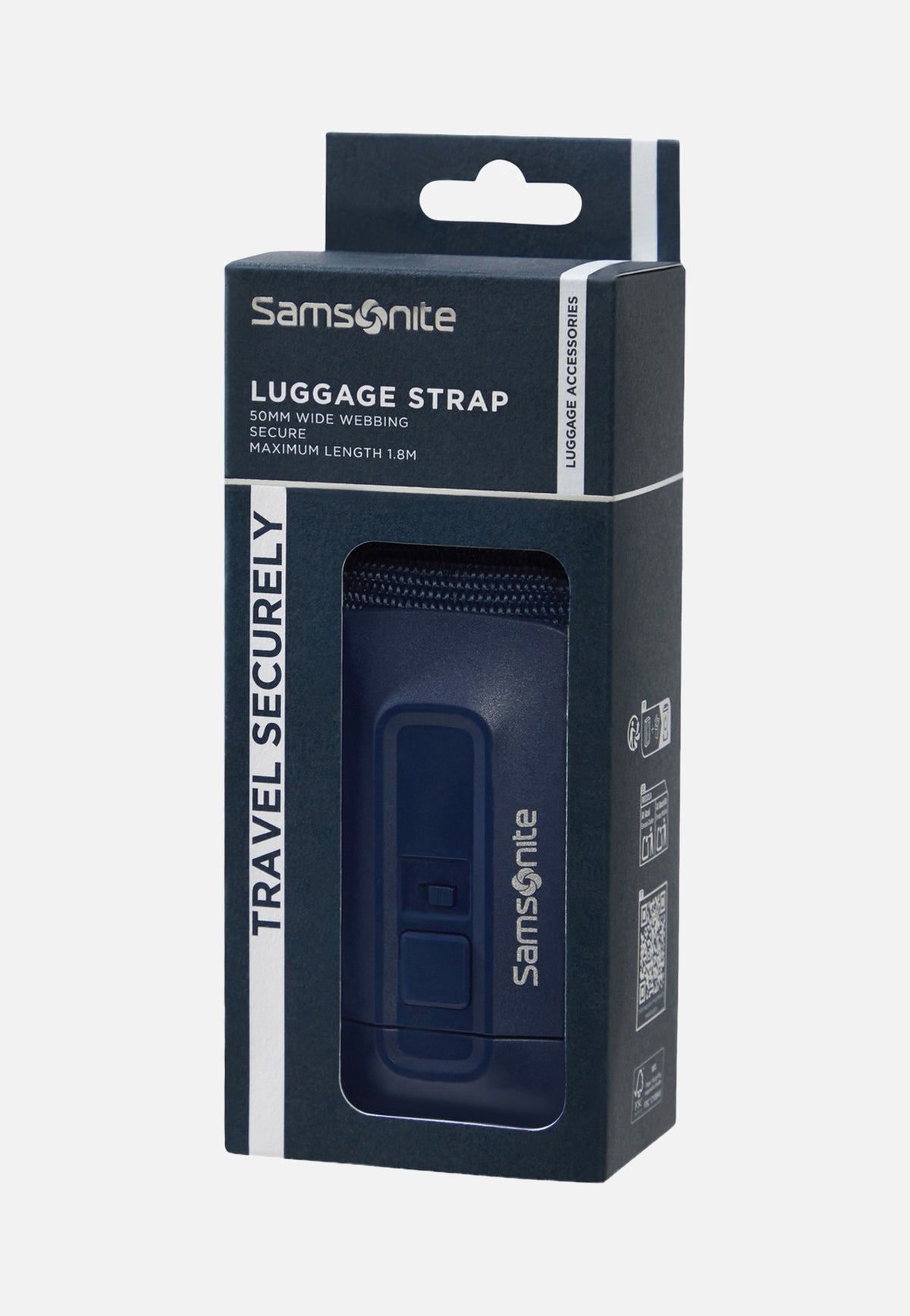 Samsonite Luggage Strap 50mm Midnight Blue Taschengurt