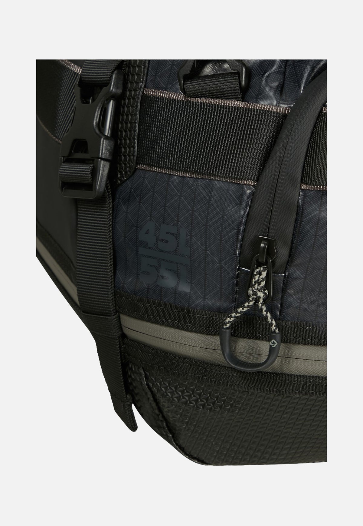 Samsonite Outtrax Duffle S Exp 45l/55l Slate Black Dufflebag