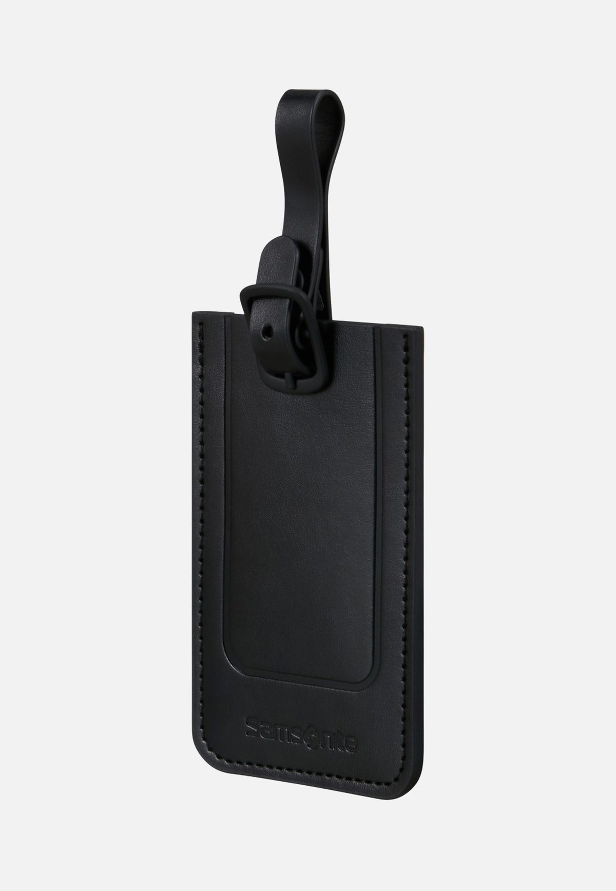 Samsonite Rectangle Luggage Tag Pack Of 2 Black Gepäckanhänger