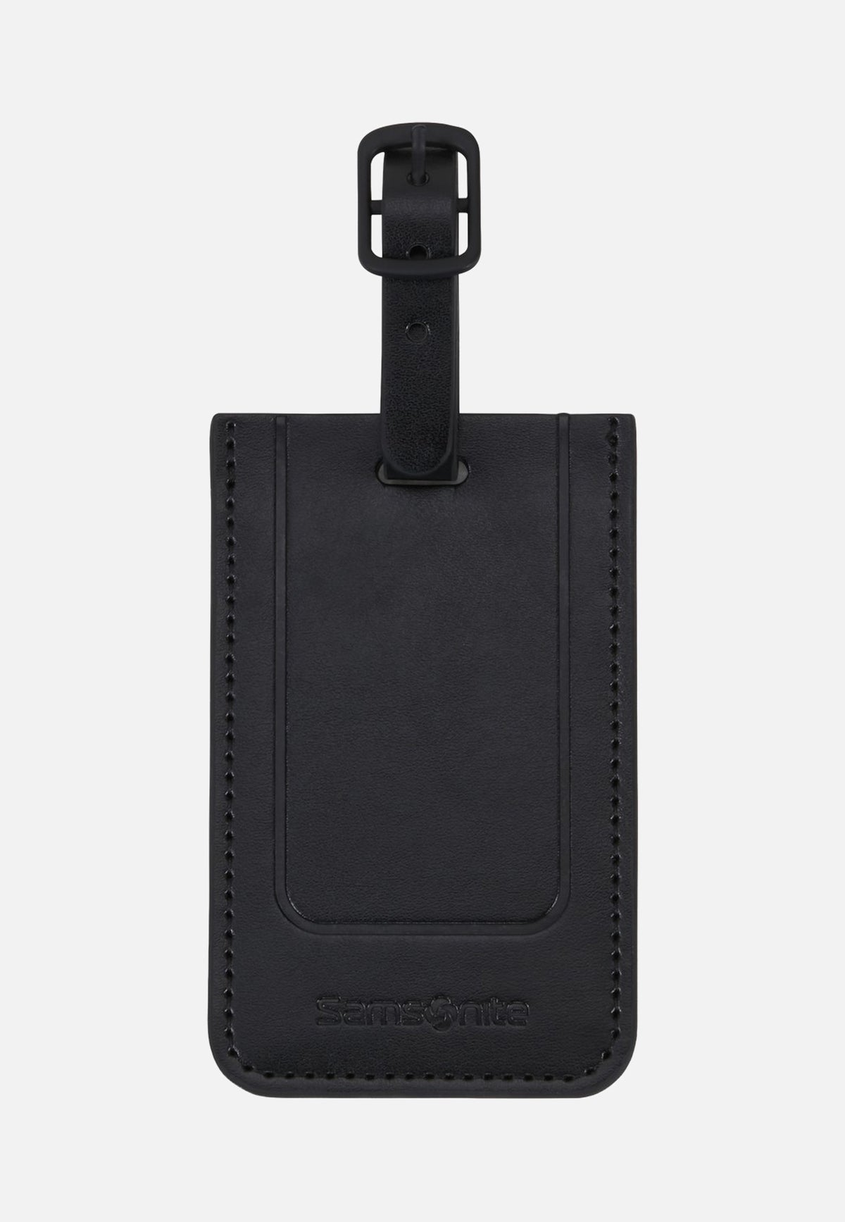 Samsonite Rectangle Luggage Tag Pack Of 2 Black Gepäckanhänger