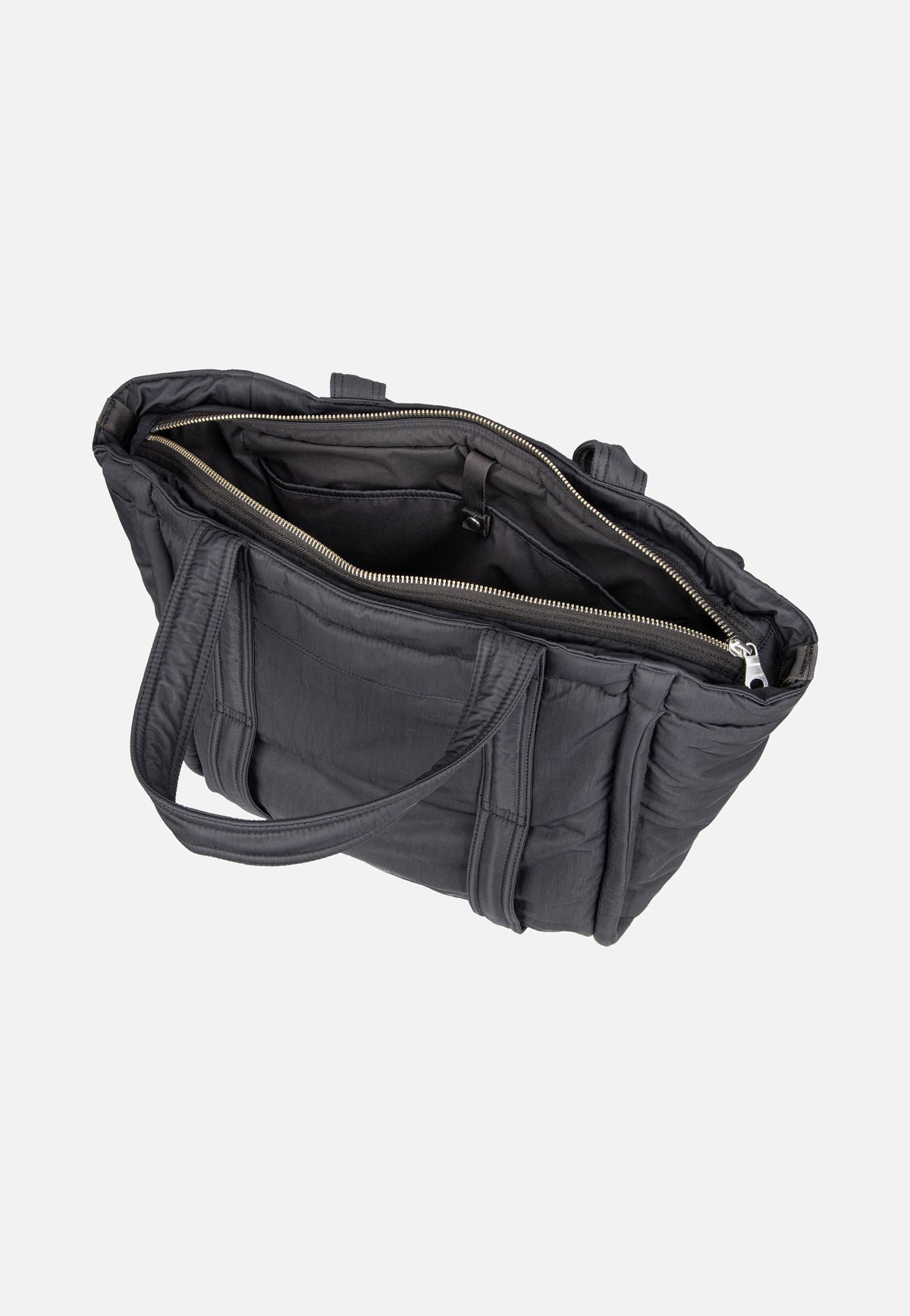 Sandqvist Curve TB L Black Shopper