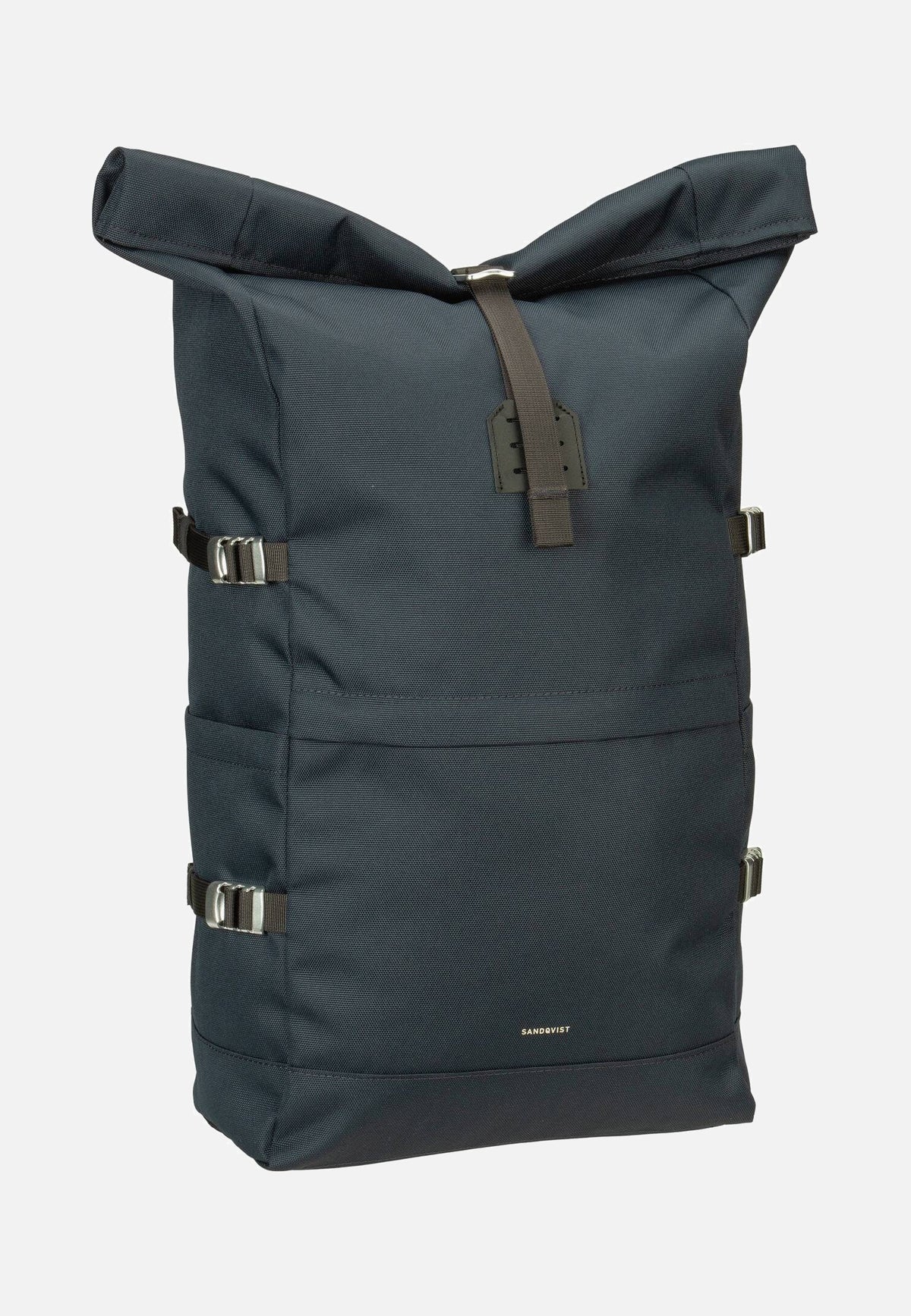 Sandqvist Icon BP L Navy Rolltop Rucksack