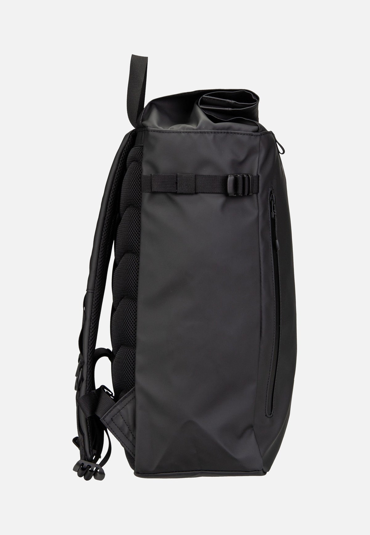 Sandqvist Stream Slim Rolltop L Black Rucksack