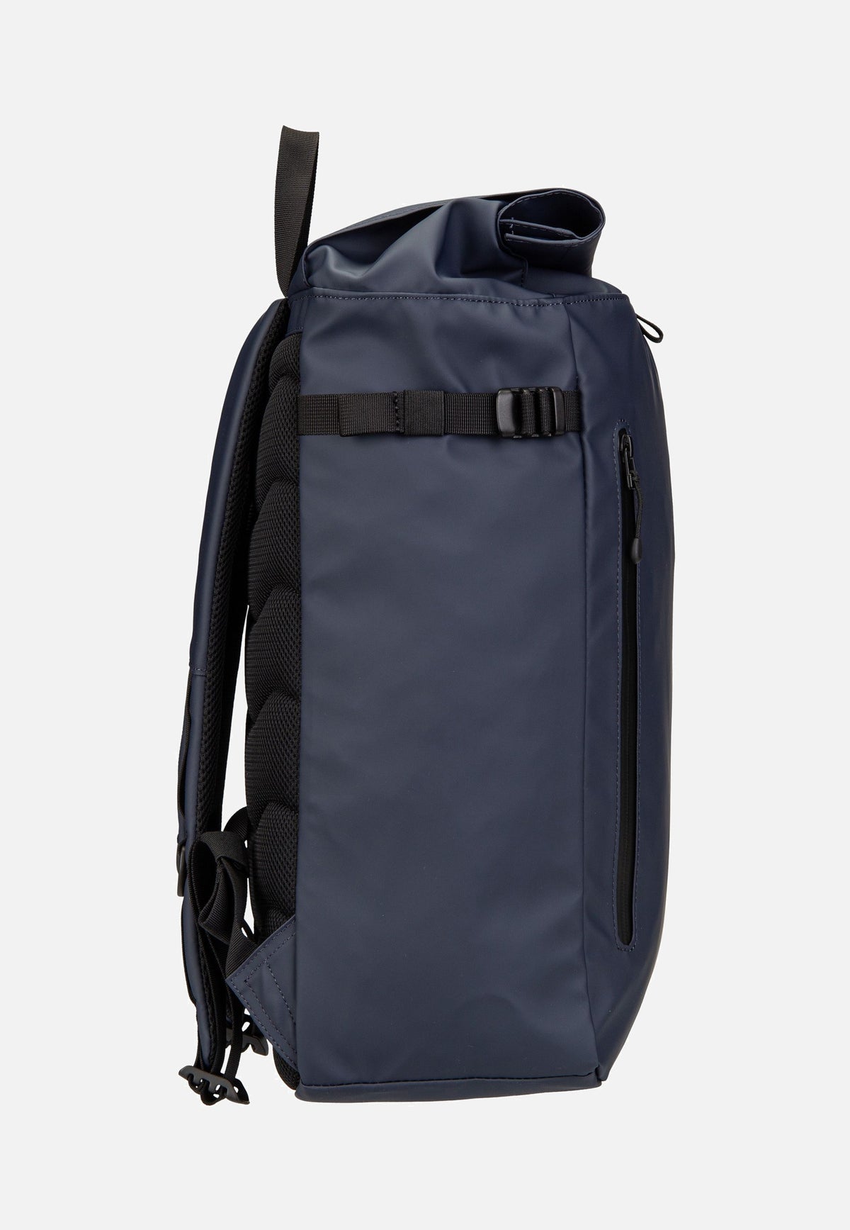 Sandqvist Stream Slim Rolltop L Navy Rucksack