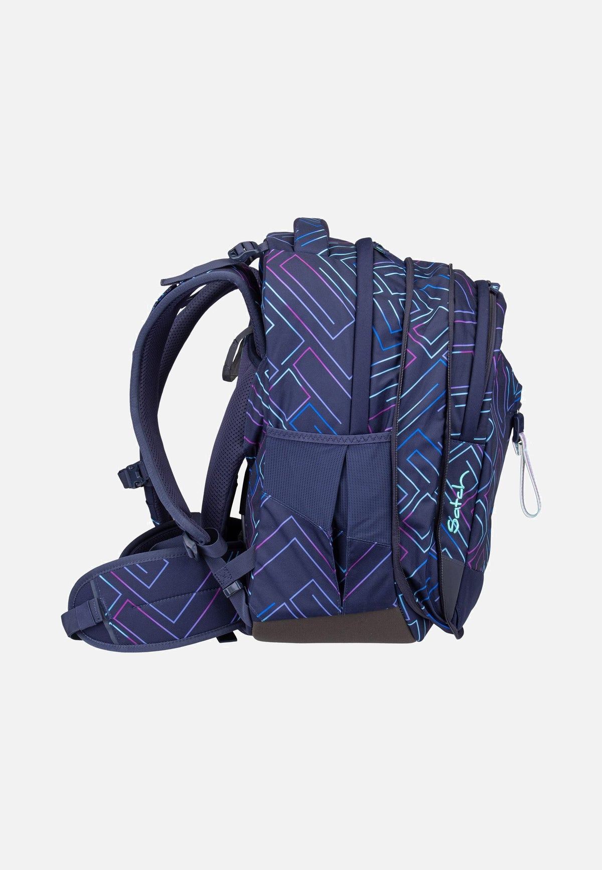 satch satch Match Purple Laser Purple Laser School Bag