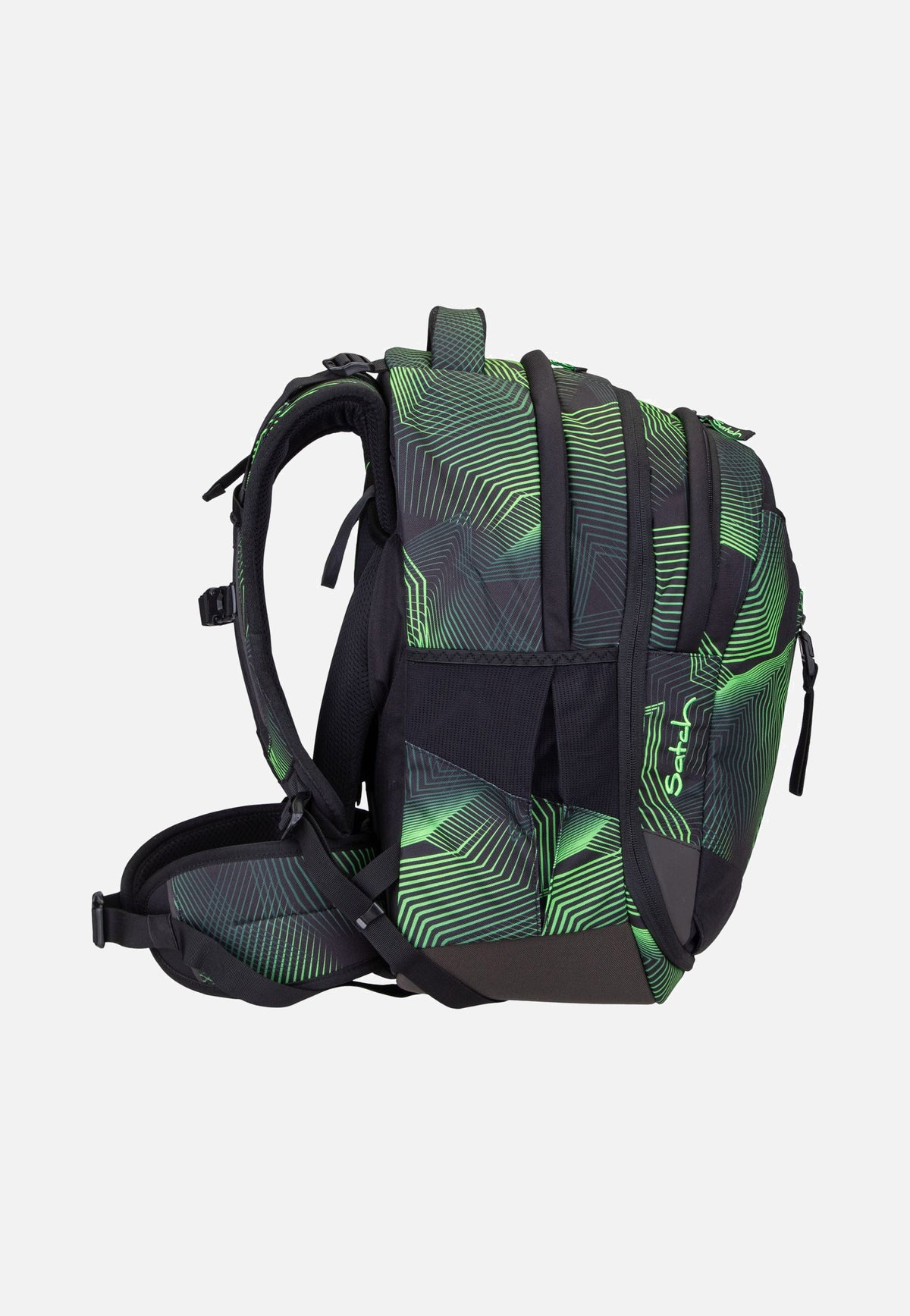 satch satch Match Seismic Green Schulranzen