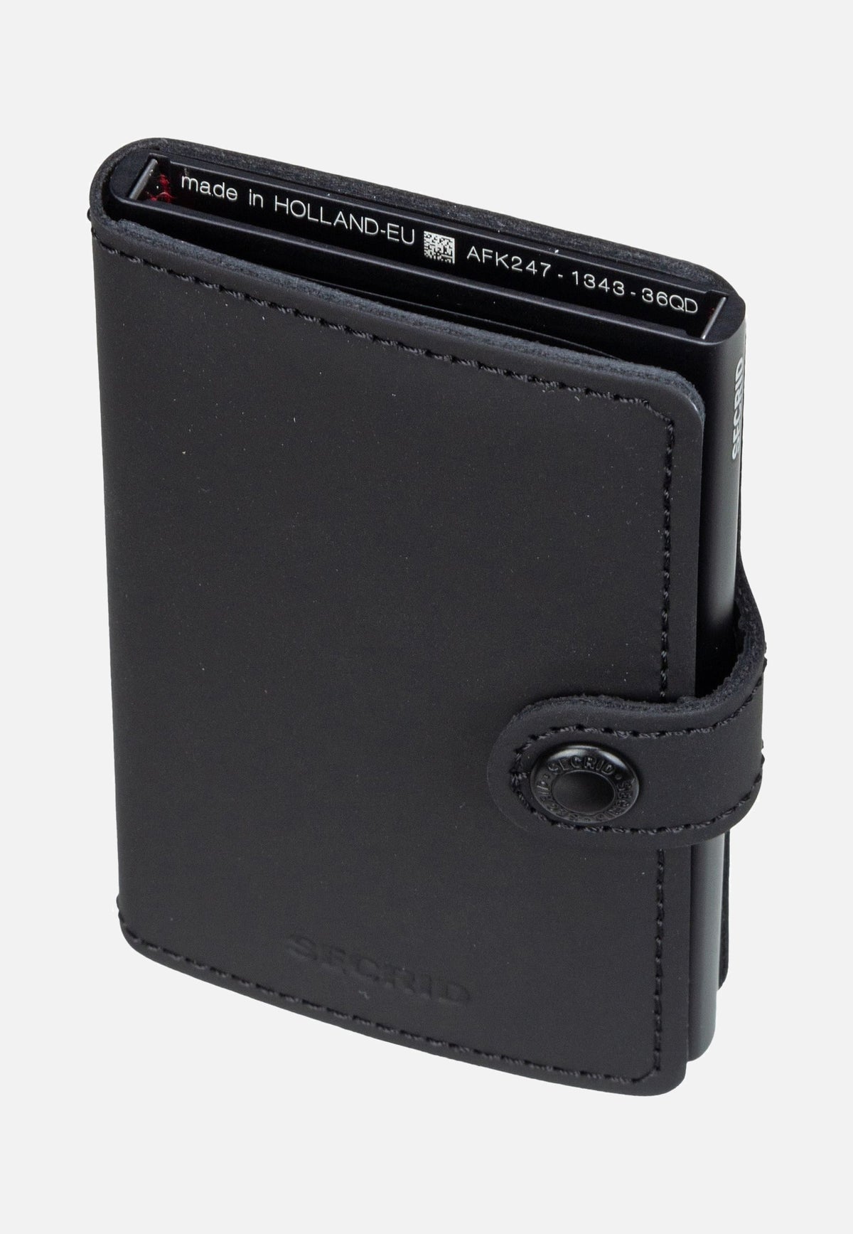 Secrid Miniwallet Matte Black Portemonnaie