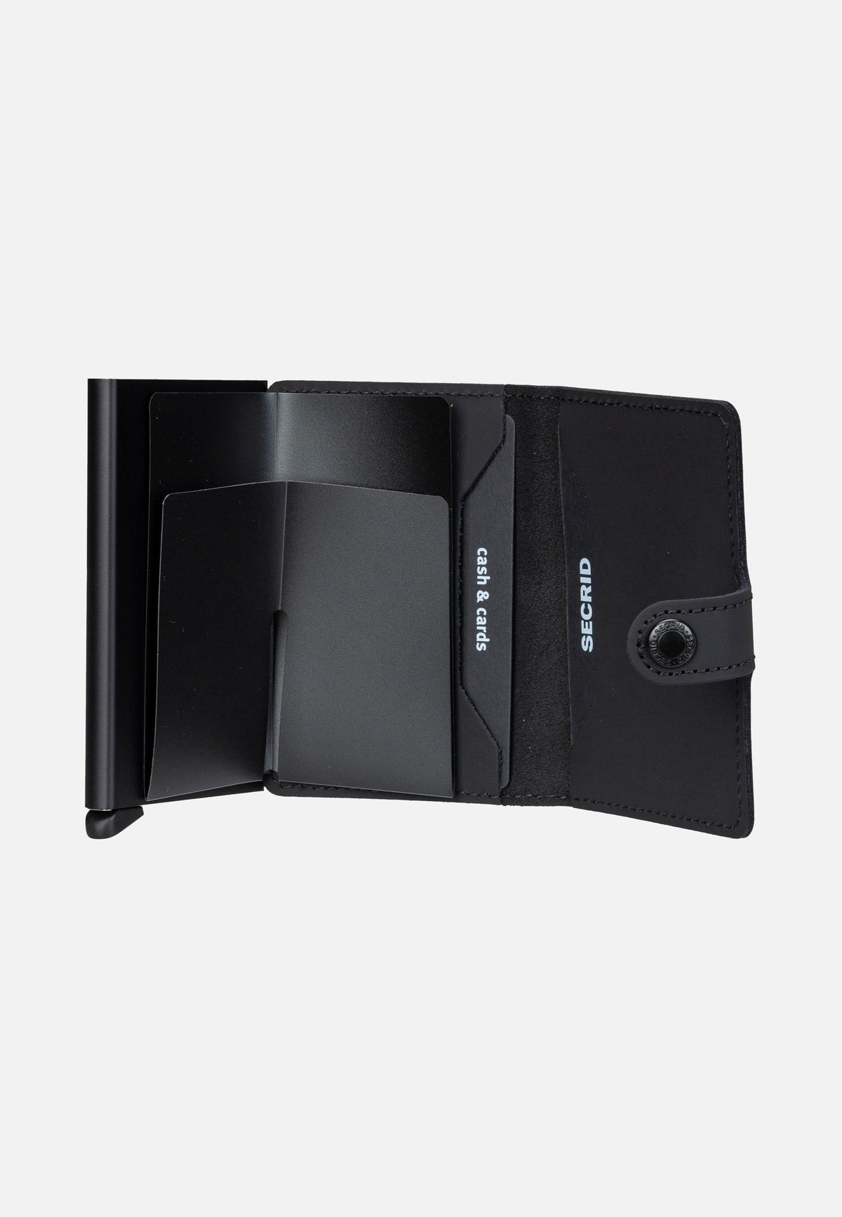 Secrid Miniwallet Matte Black Portemonnaie