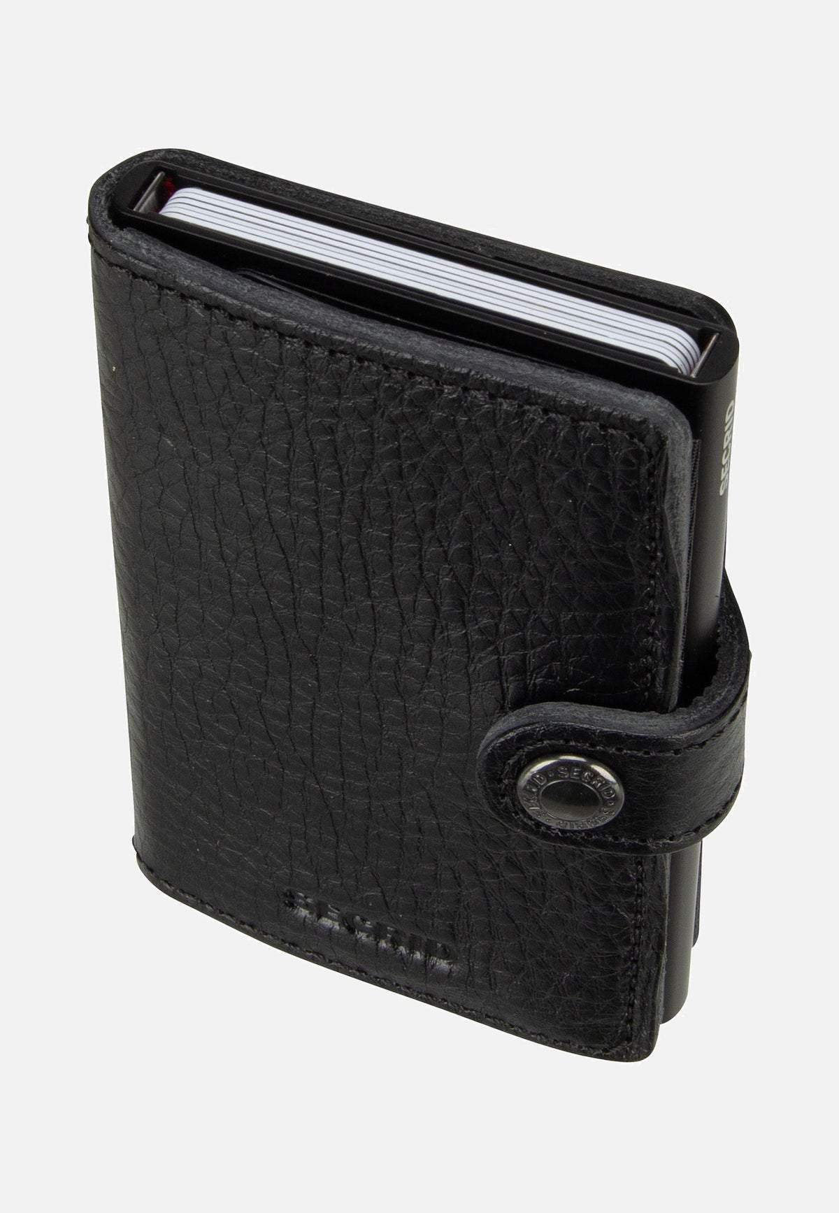 Secrid Miniwallet Veg Tanned Black-Black Portemonnaie
