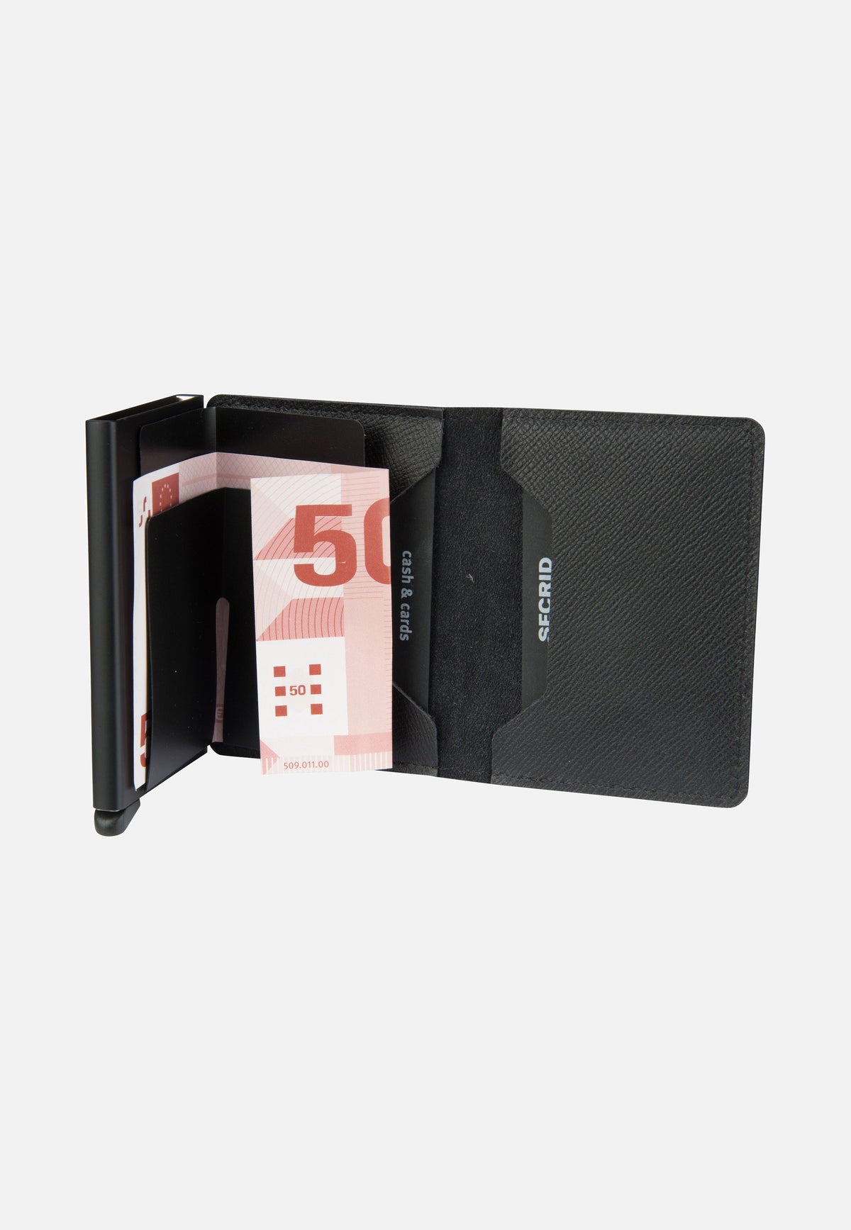 Secrid Slimwallet Crisple Black Card Holder