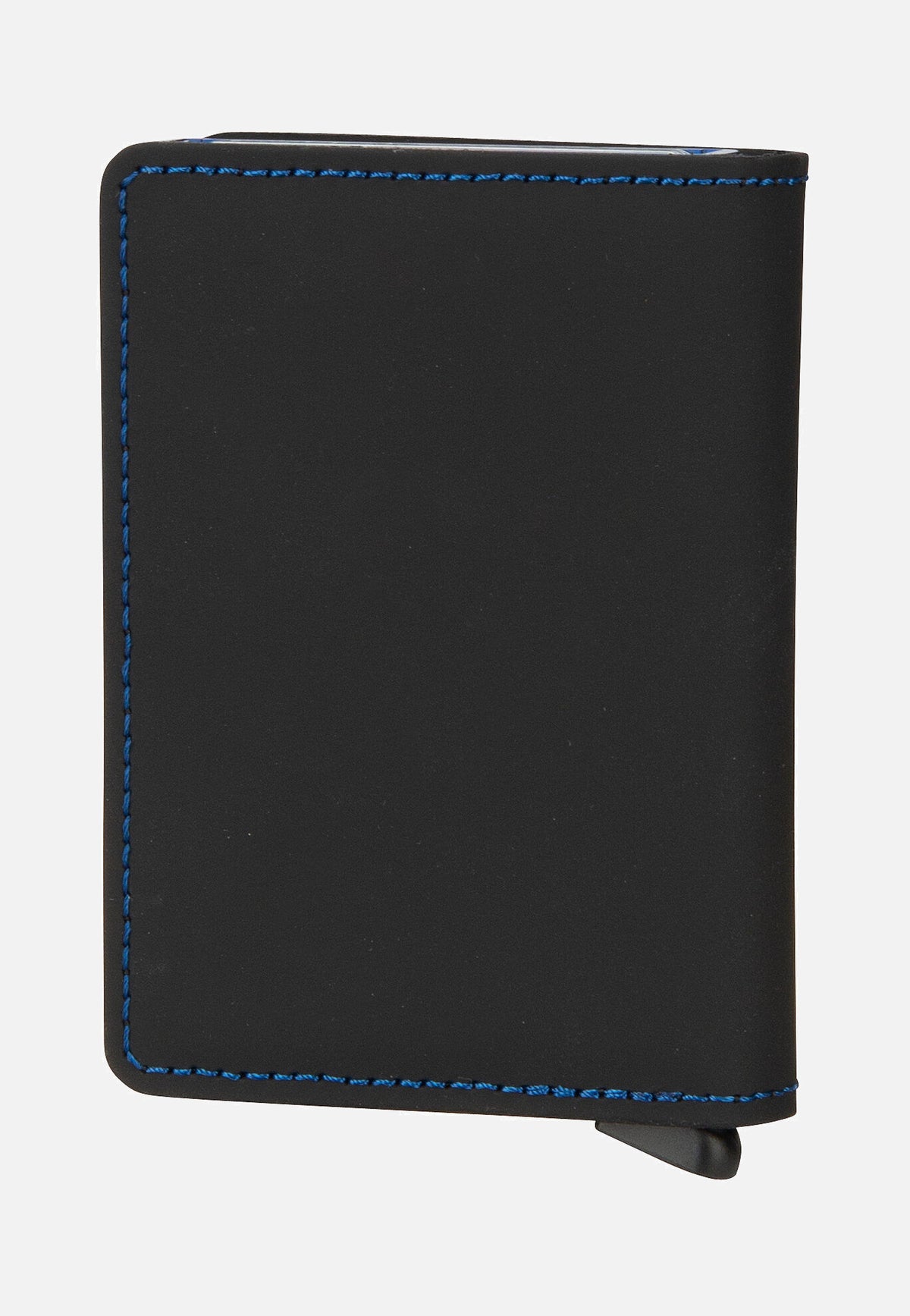 Secrid Slimwallet Matte Black & Blue Portemonnaie