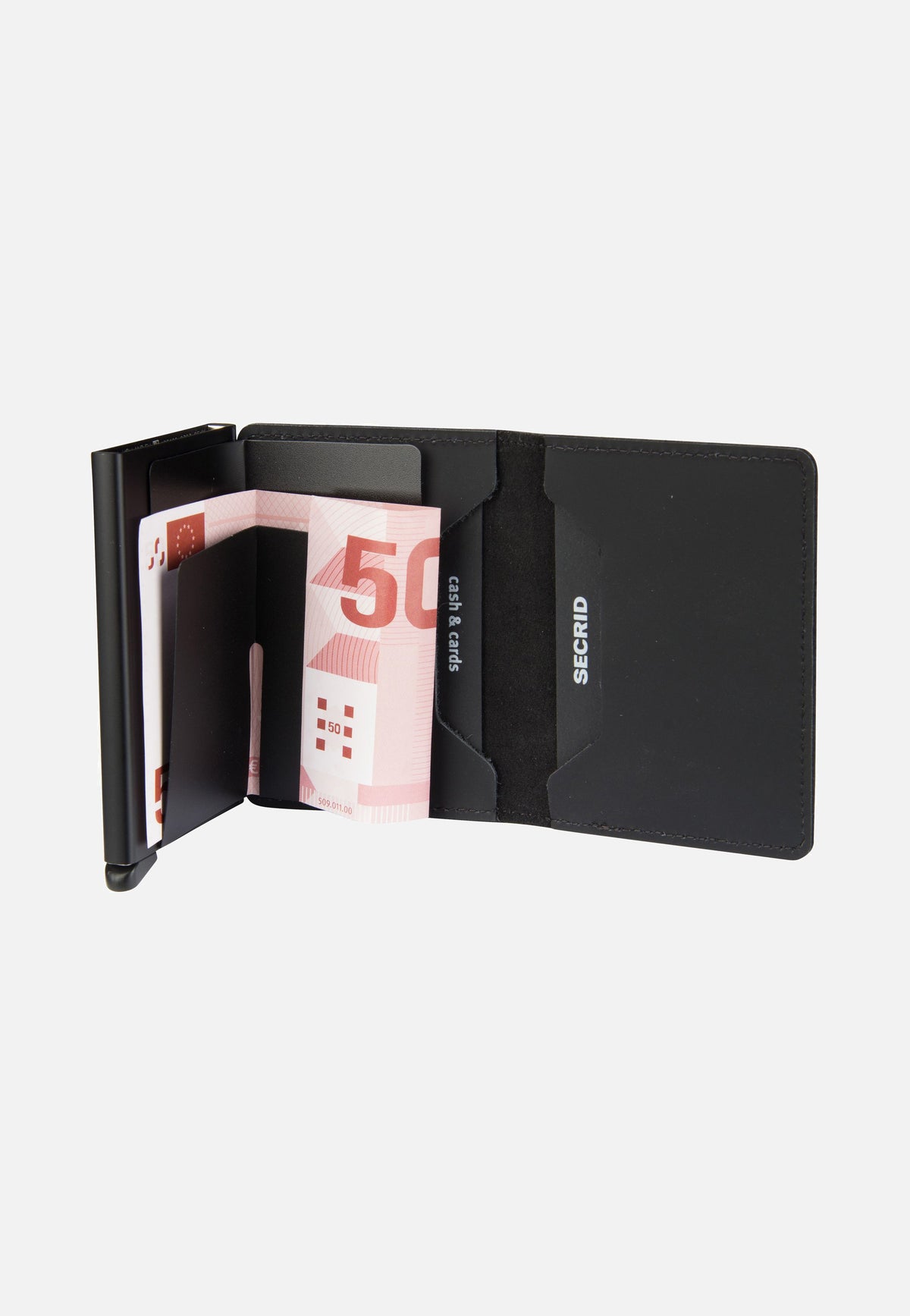 Secrid Slimwallet Matte Black Portemonnaie