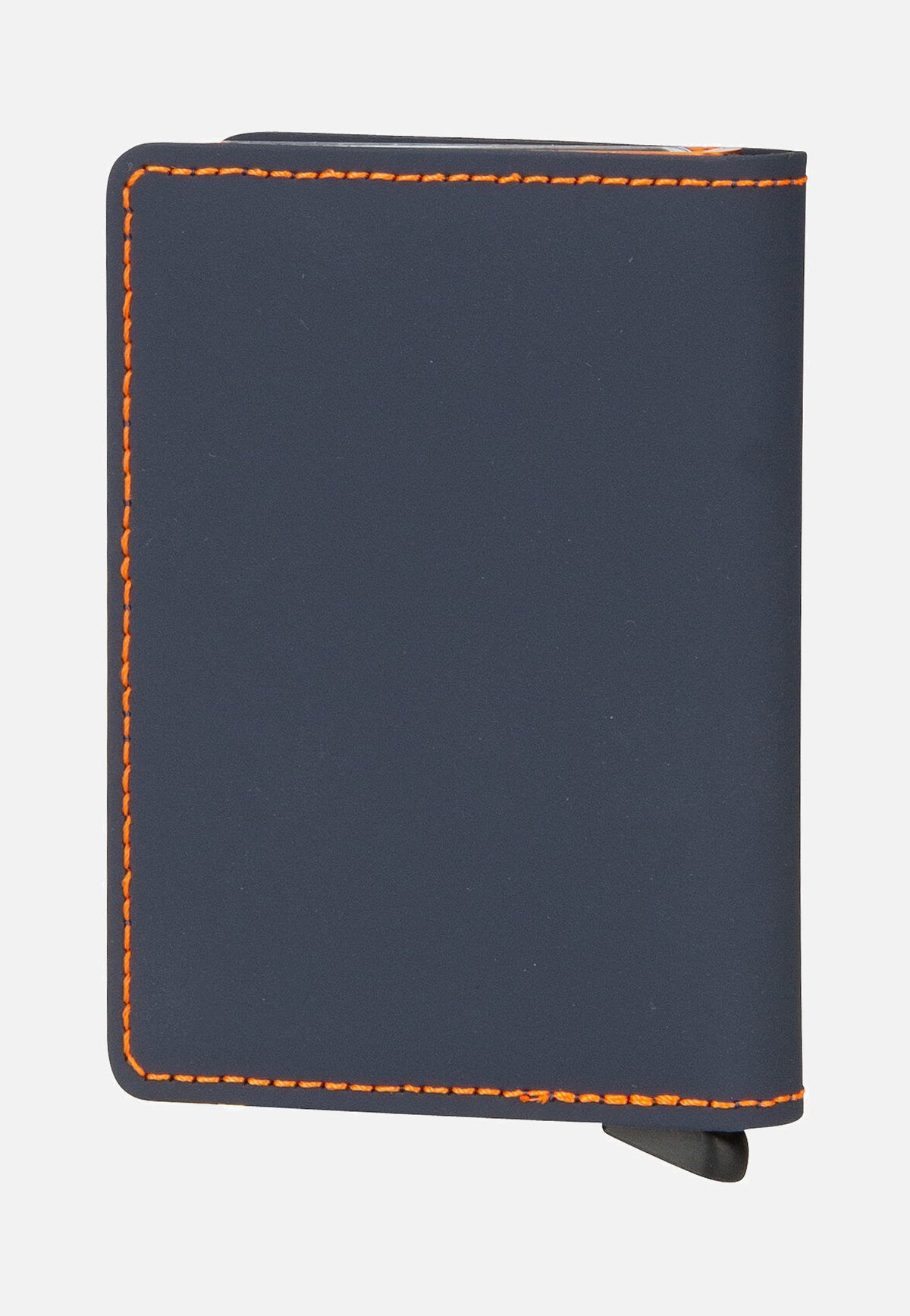 Secrid Slimwallet Matte Night Blue-Orange Portemonnaie