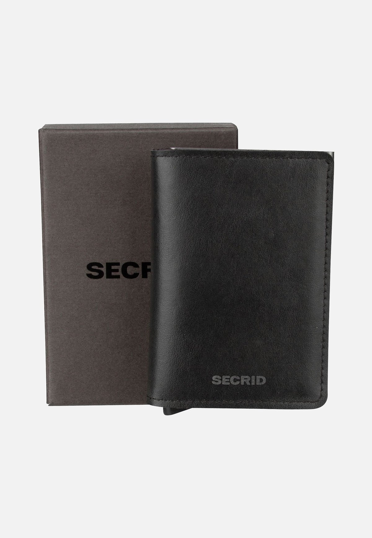 Secrid Slimwallet Mirum Plant-based Black Portemonnaie