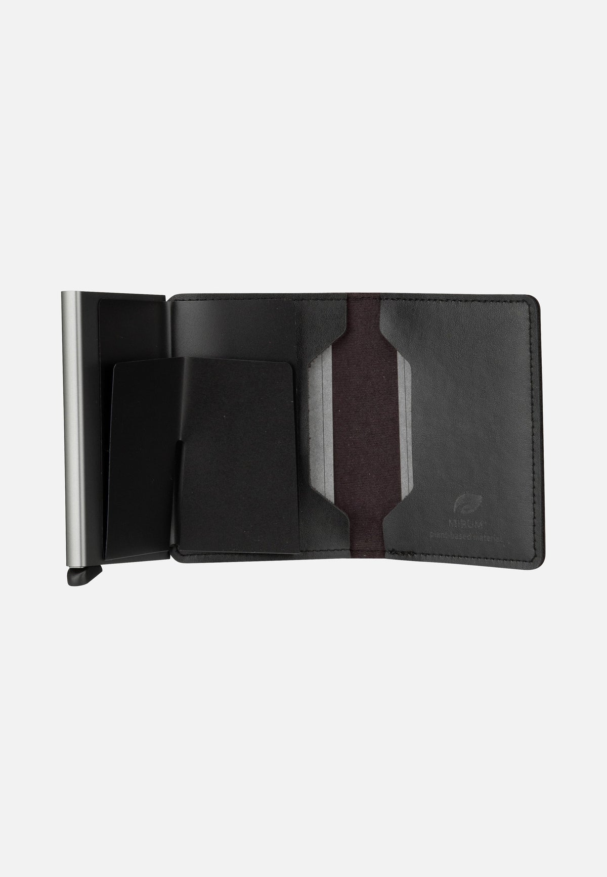 Secrid Slimwallet Mirum Plant-based Black Portemonnaie