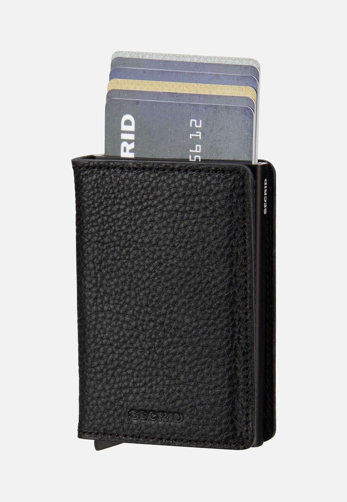 Secrid Slimwallet Veg Tanned Black-Black Portemonnaie