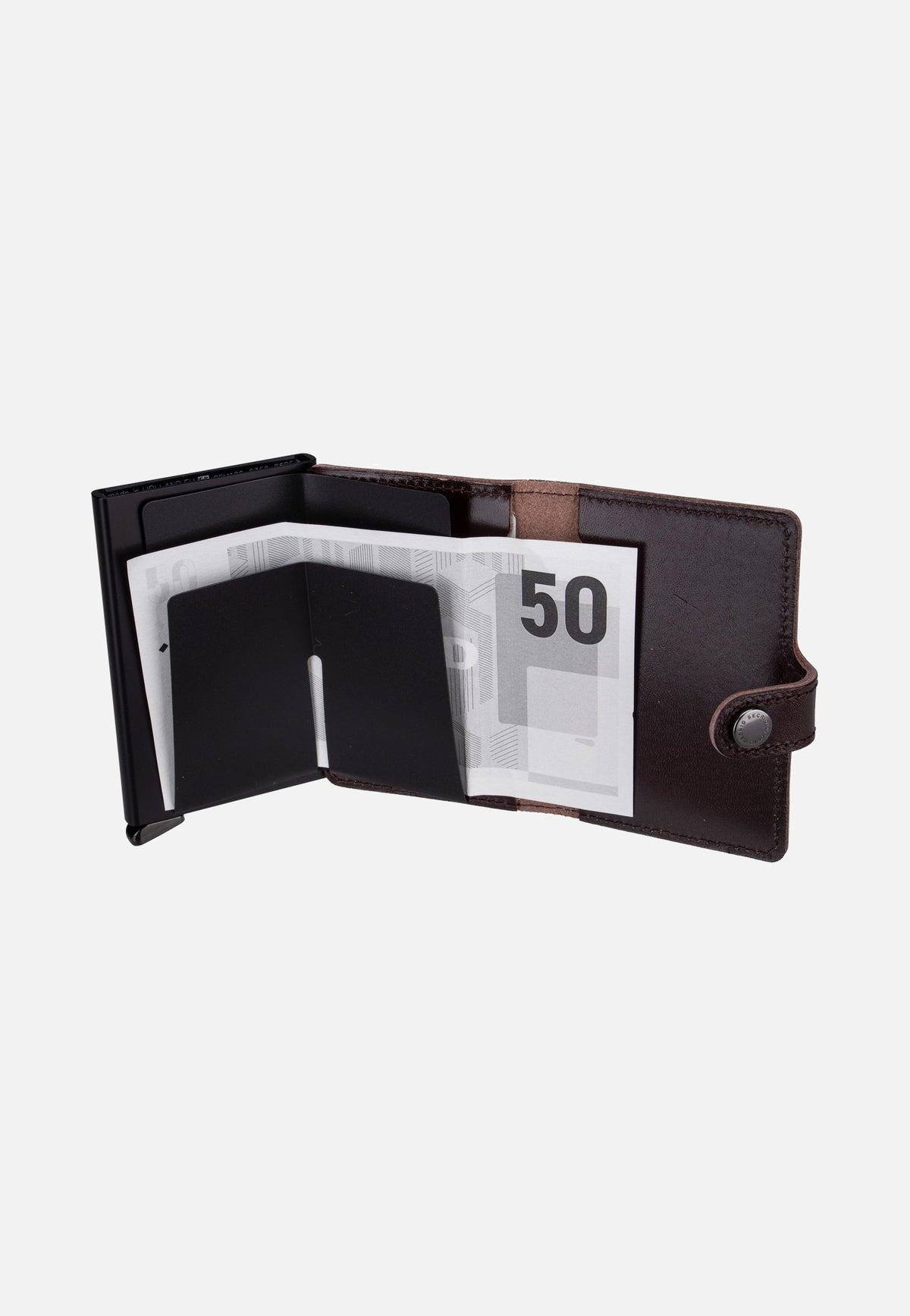 Secrid Premium Miniwallet+ Dusk Dark Brown Portemonnaie