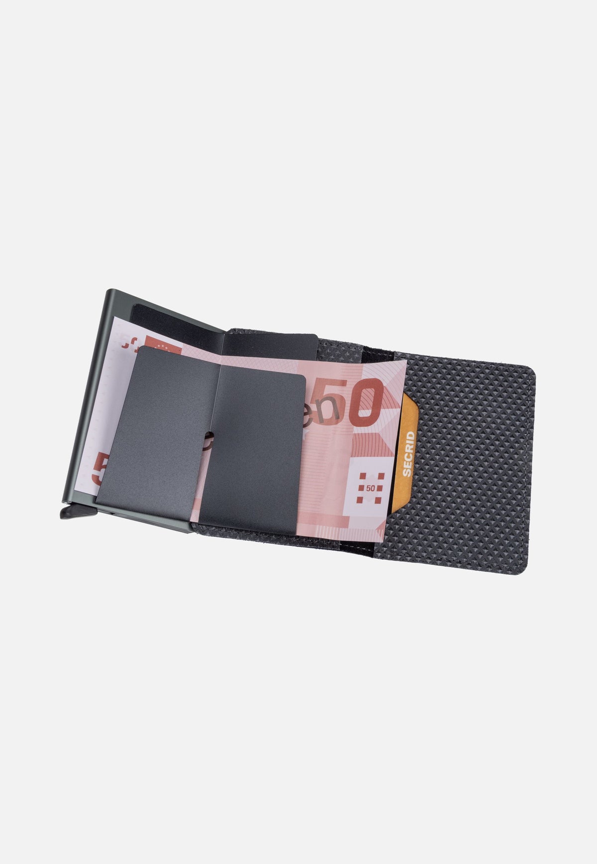 Secrid Slimwallet Pyramid Grey Portemonnaie