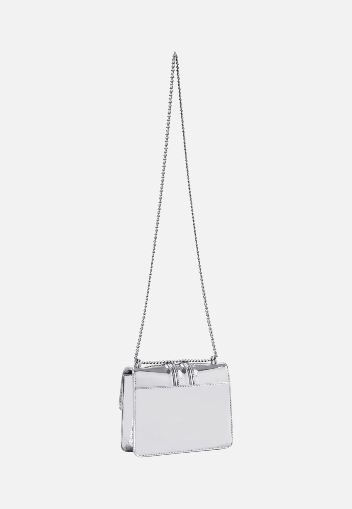 Seidenfelt Roros Mirror Mirror Silver Abendtasche